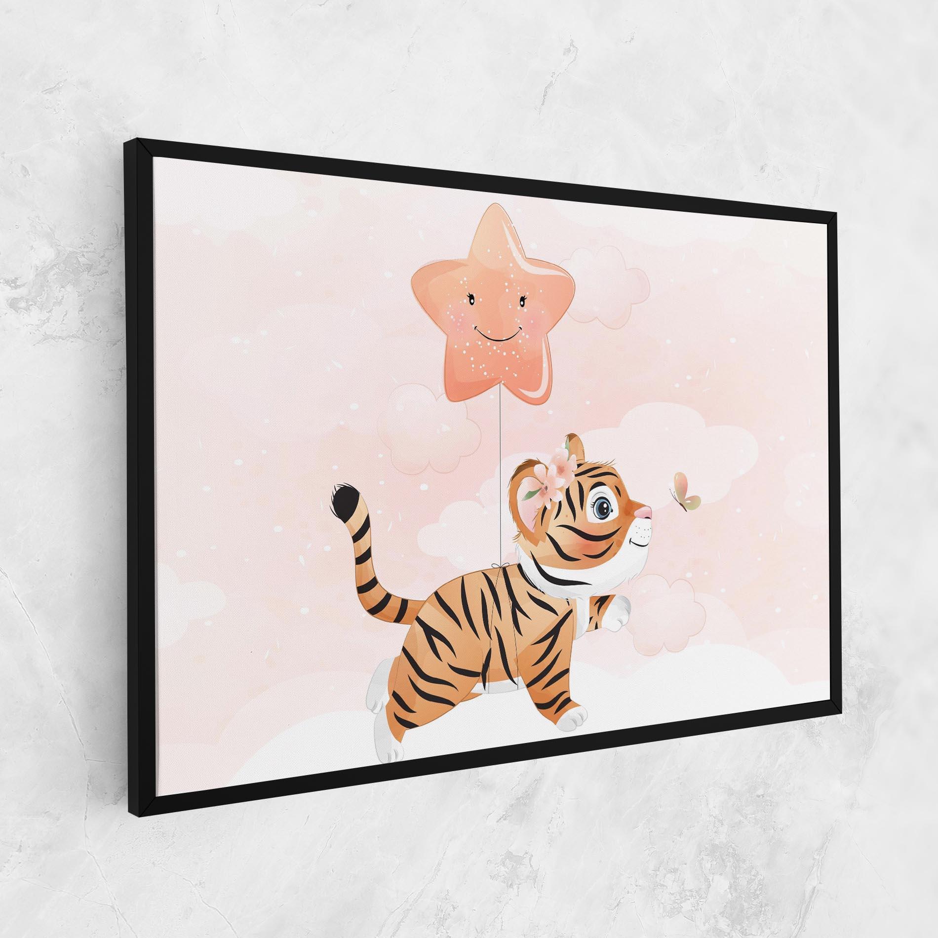 Tablou Canvas Baby Tiger Art mockup 1