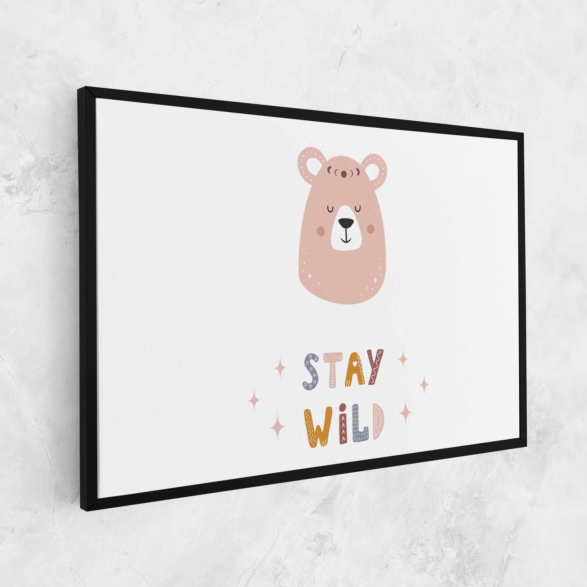 Tablou Canvas Brave Bear mockup 1