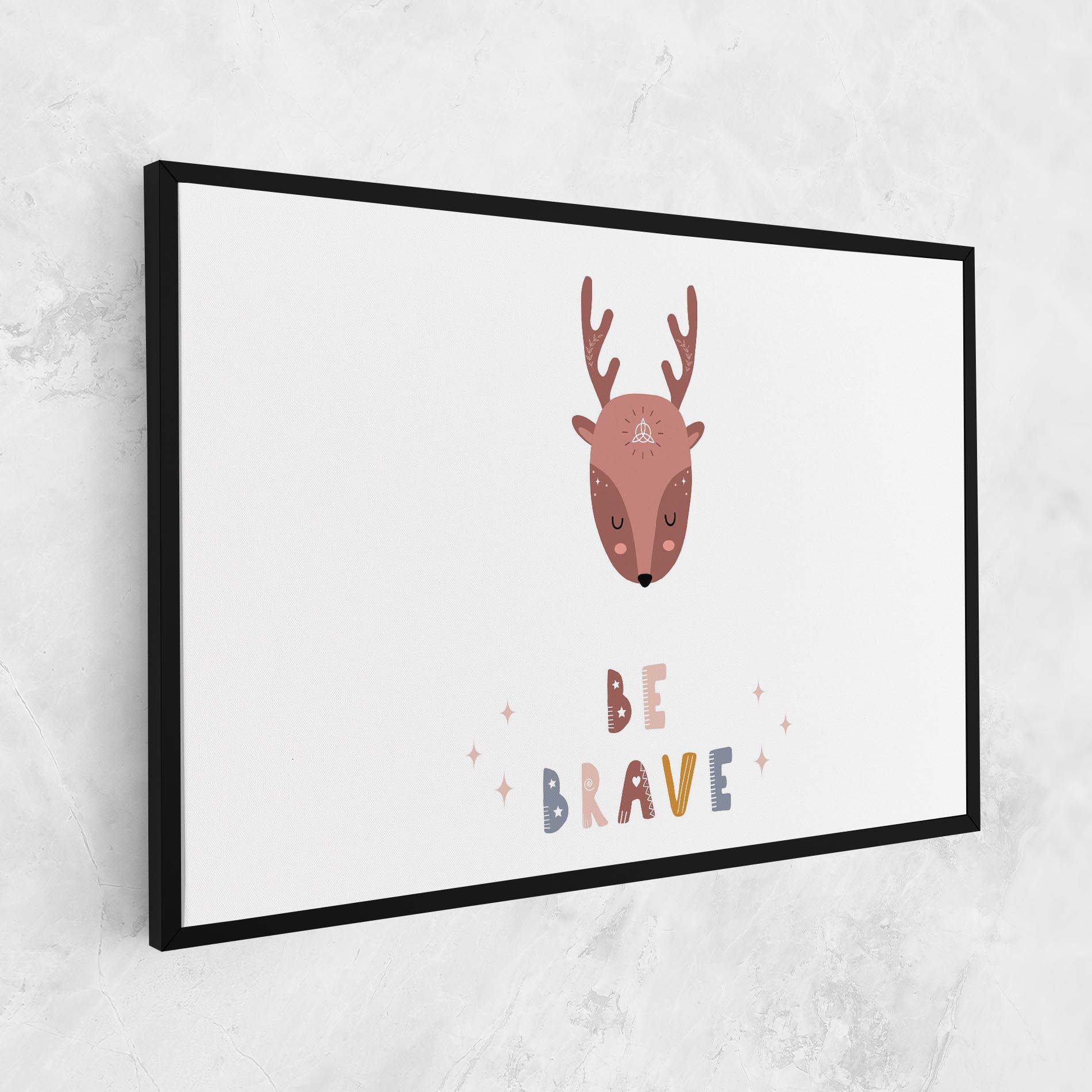 Tablou Canvas Brave Deer mockup 1
