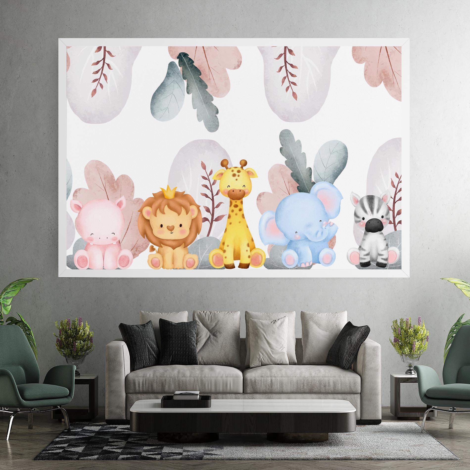 Tablou Canvas Baby Animals mockup 7