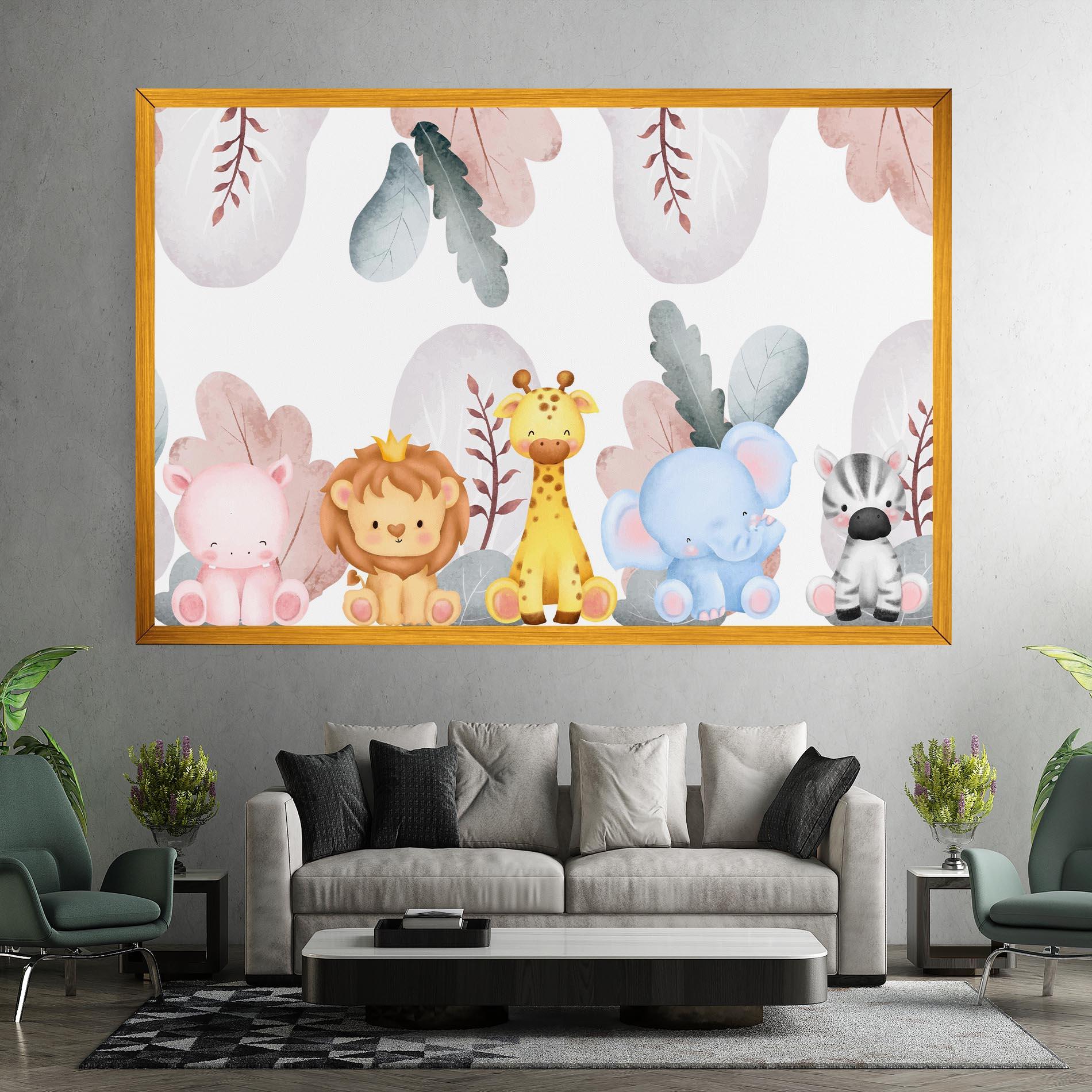 Tablou Canvas Baby Animals mockup 7