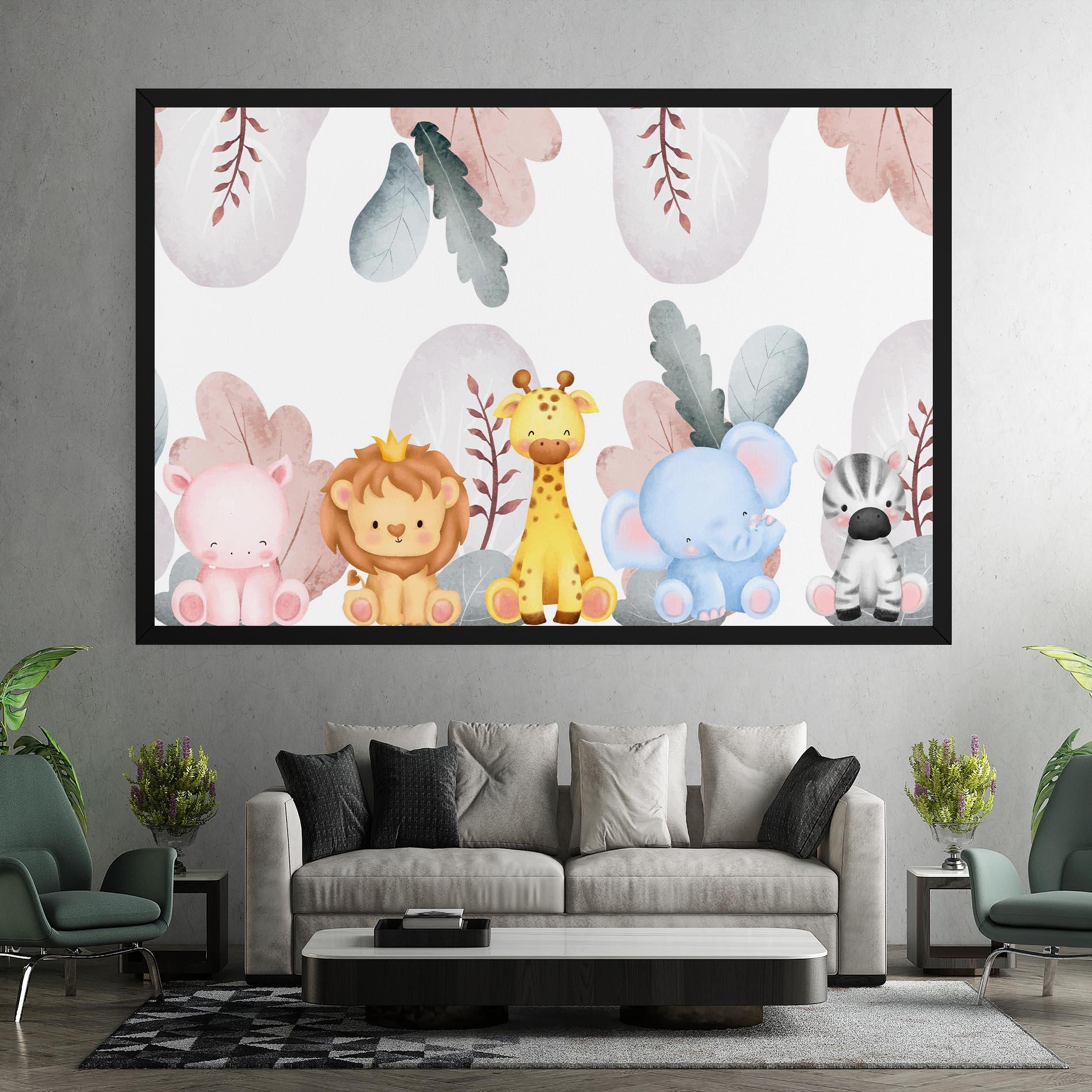 Tablou Canvas Baby Animals mockup 7