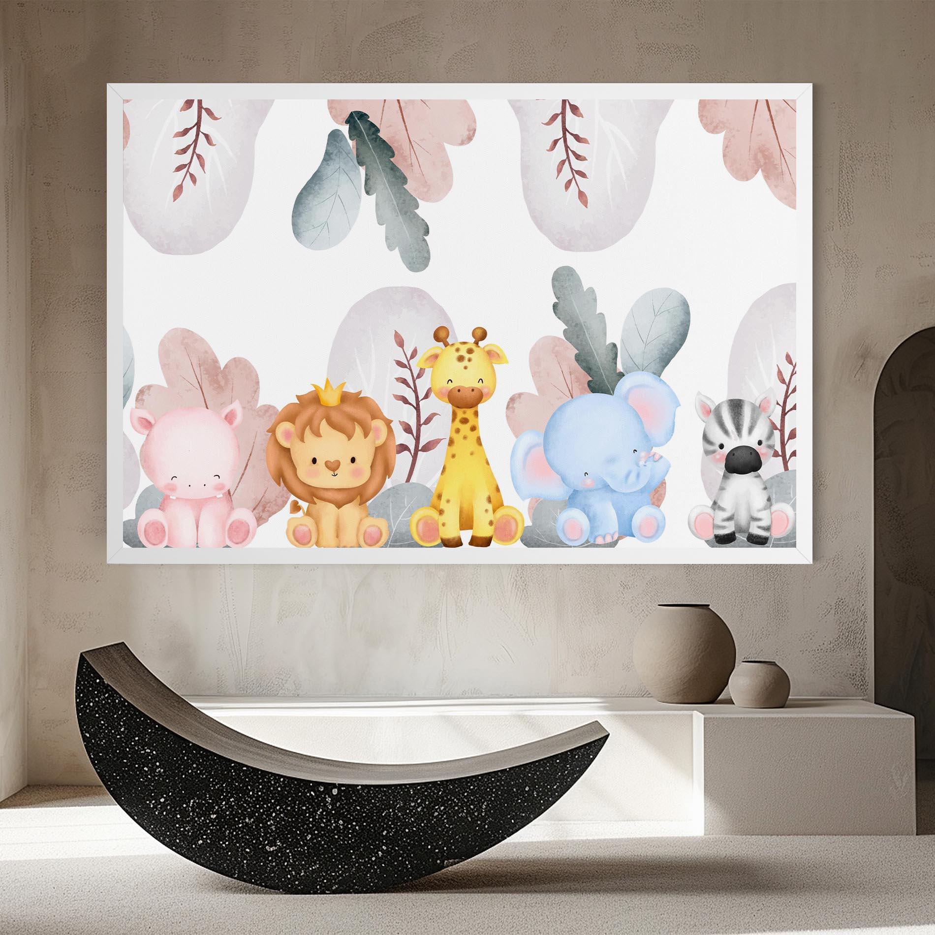 Tablou Canvas Baby Animals mockup 8