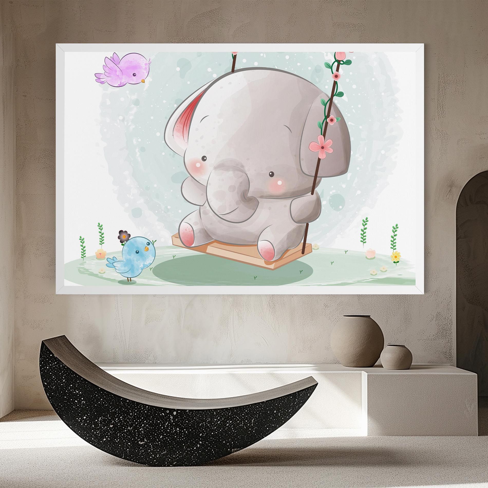 Bird Baby Elephant mockup 8