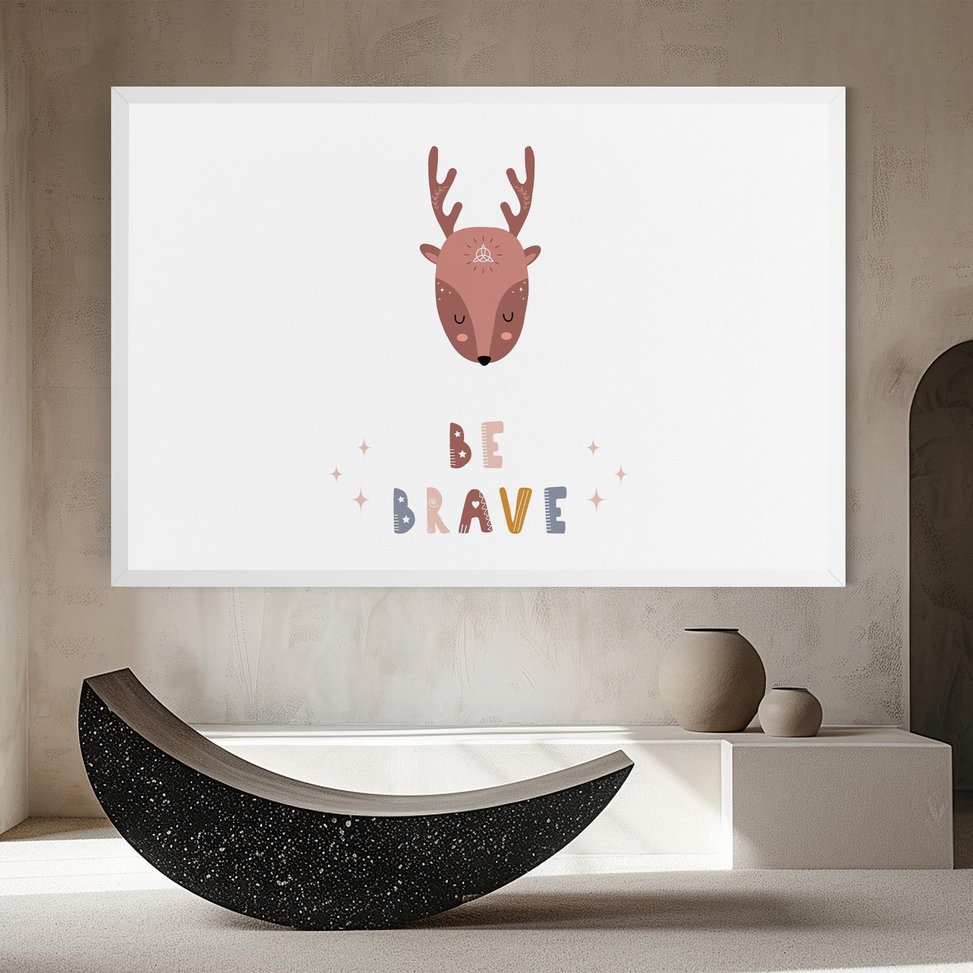 Tablou Canvas Brave Deer mockup 8