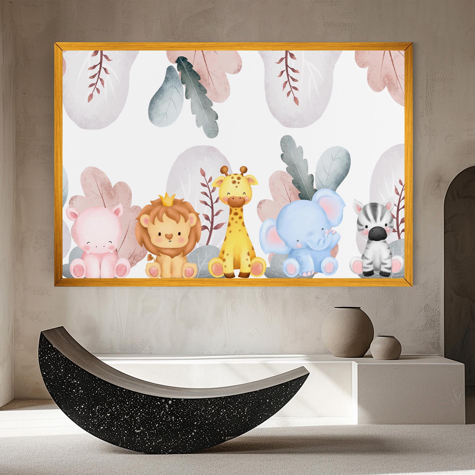 Tablou Canvas Baby Animals mockup 8