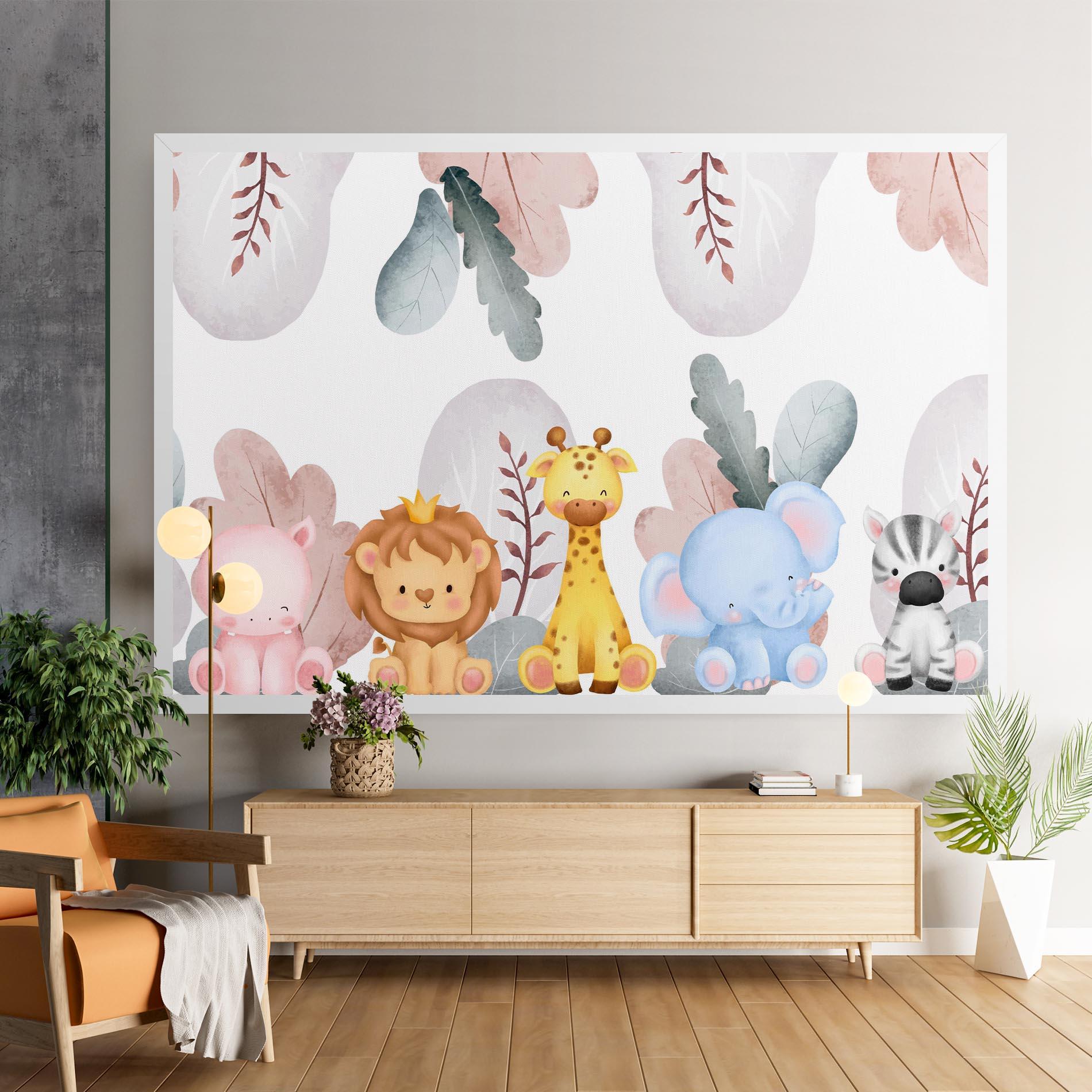 Tablou Canvas Baby Animals mockup 9