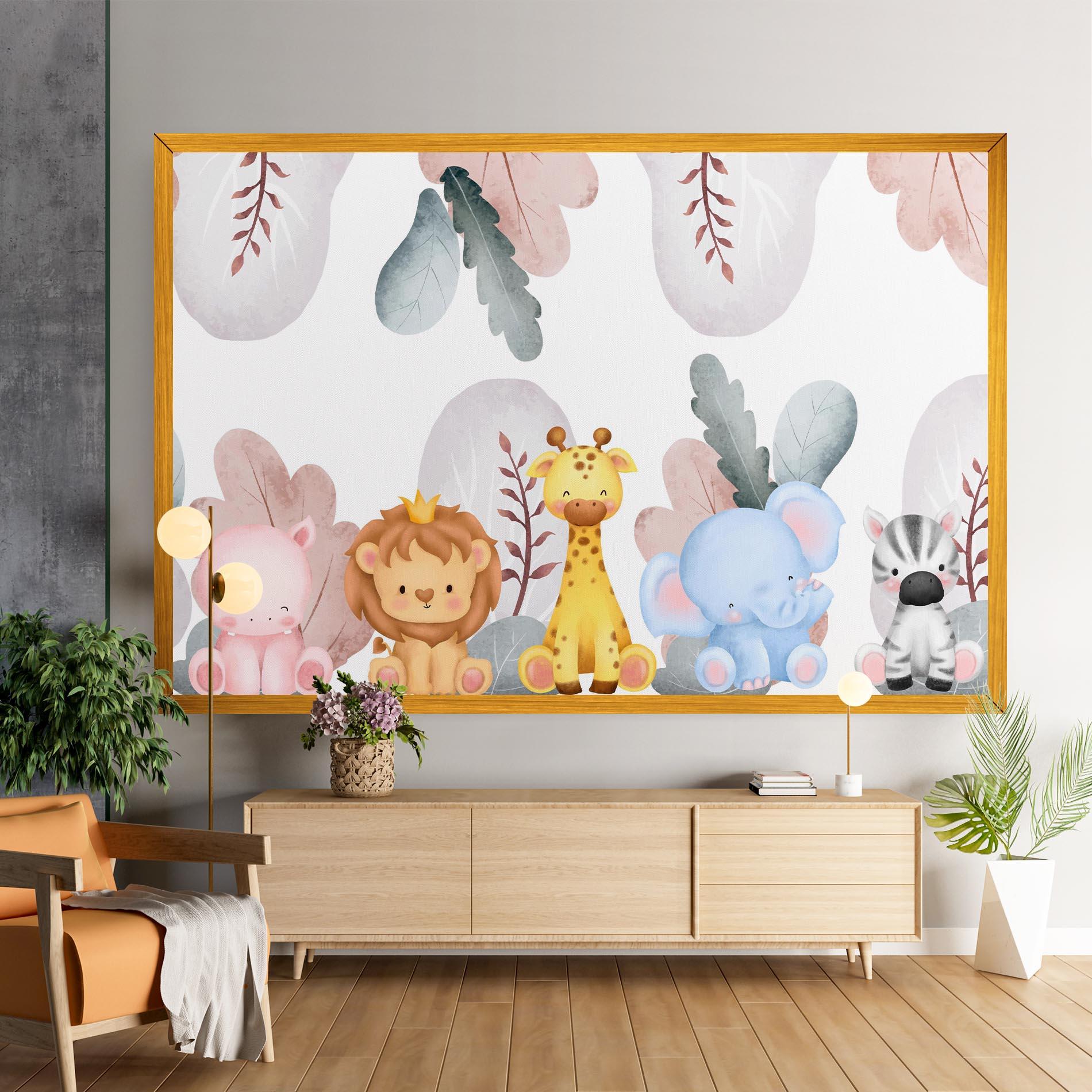 Tablou Canvas Baby Animals mockup 9