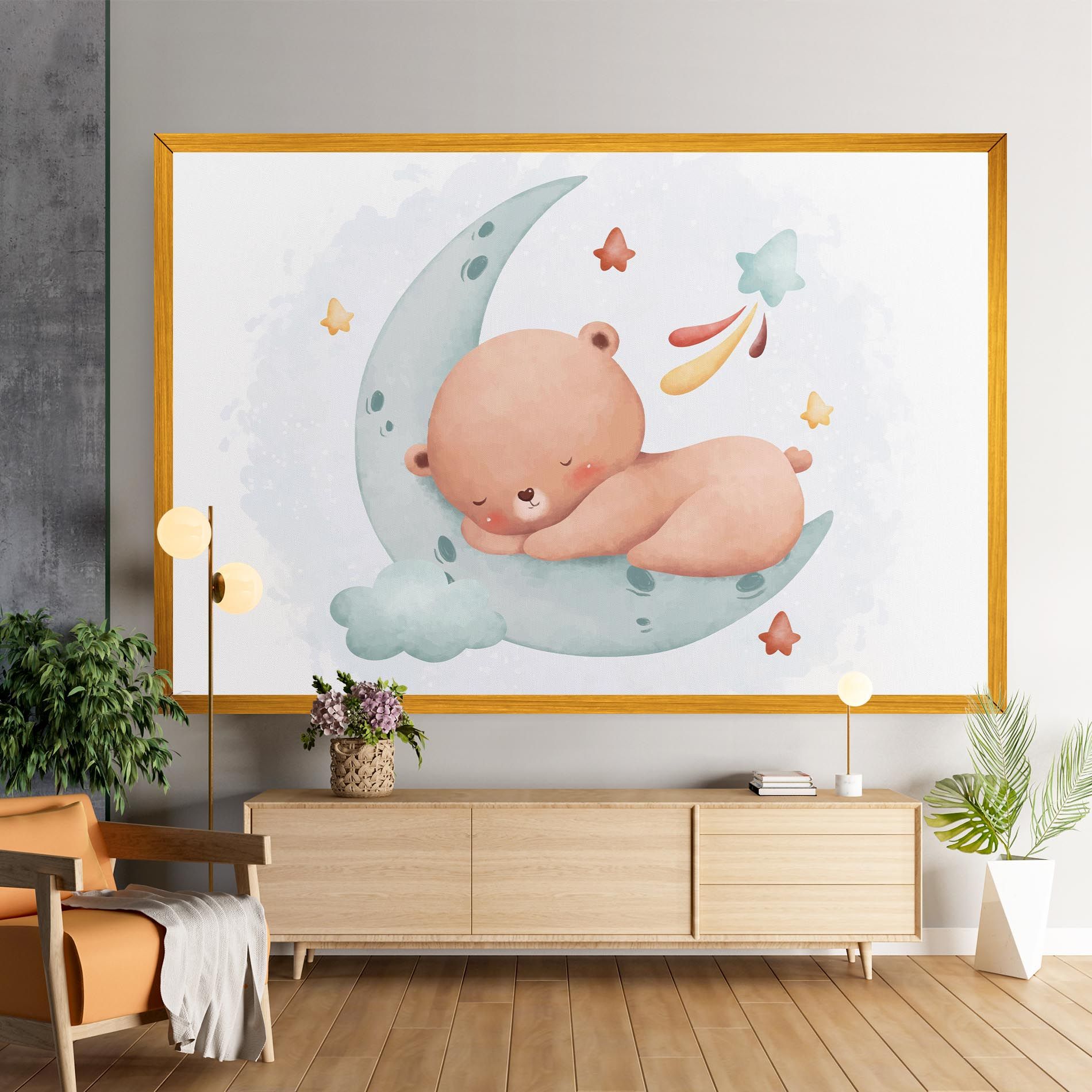 Blue Moon Bear mockup 9
