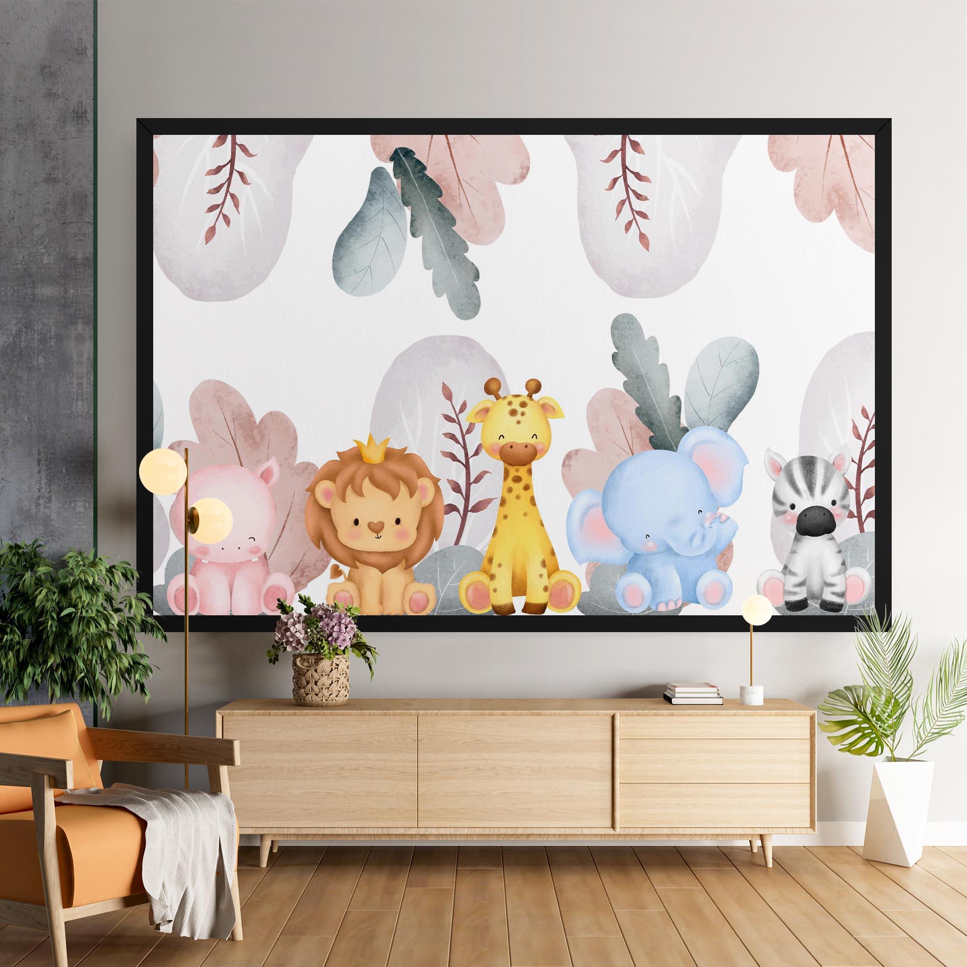 Tablou Canvas Baby Animals mockup 9