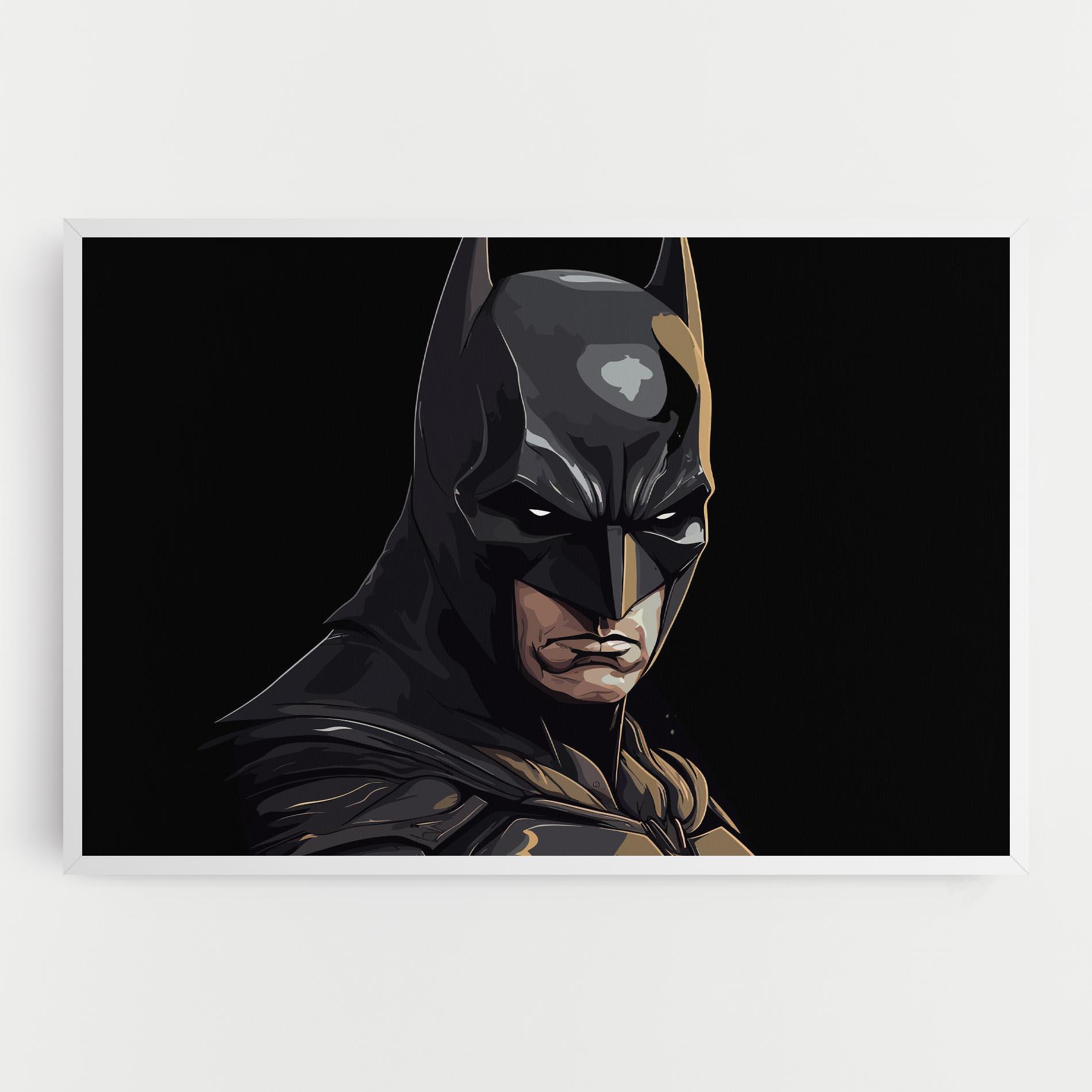 Tablou Canvas Angry Batman mockup 0