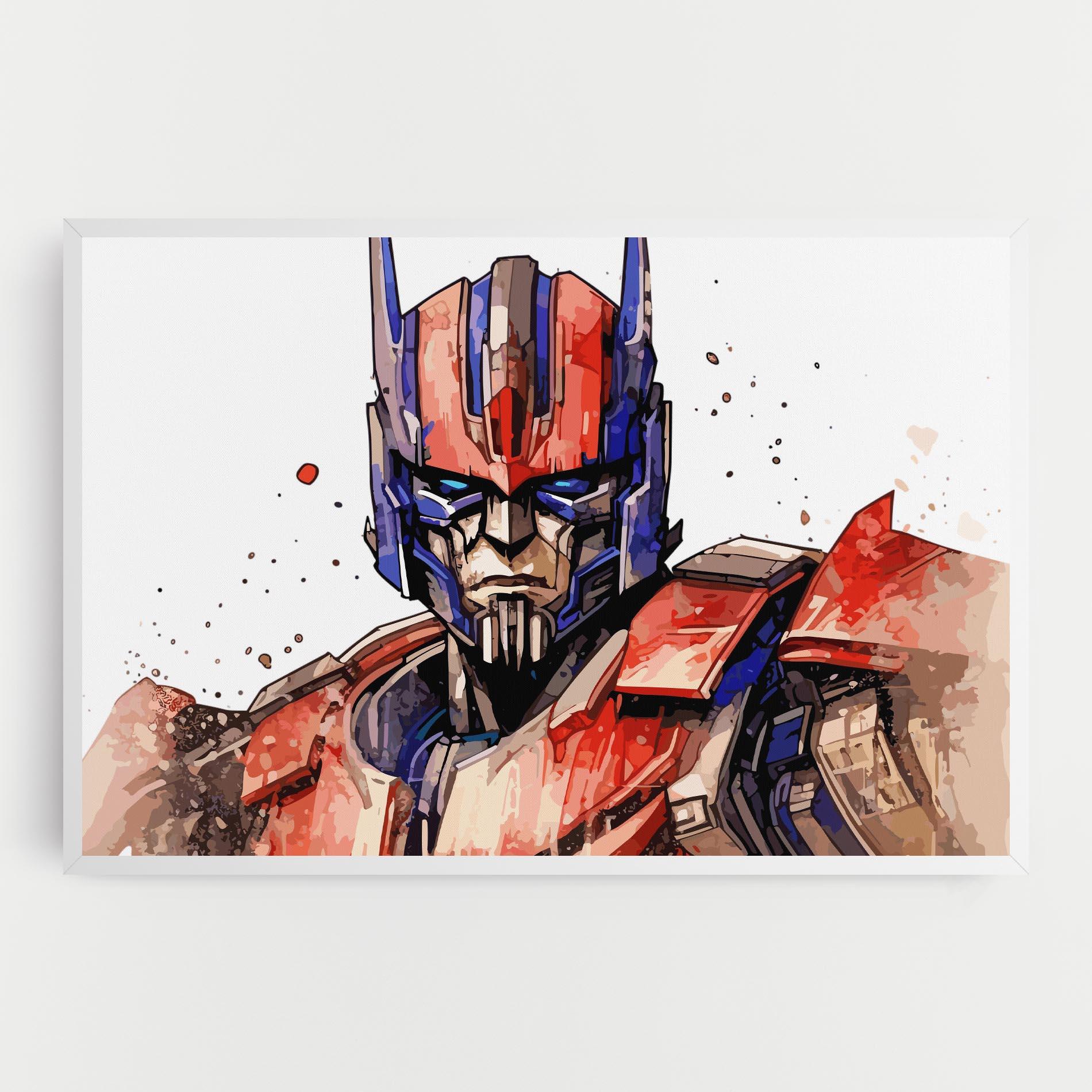 Tablou Canvas Optimus Prime mockup 0