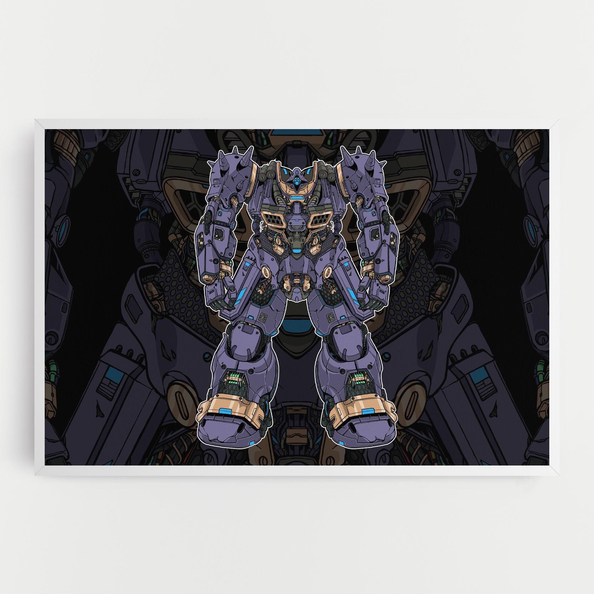 Purple Cream Robot mockup 0