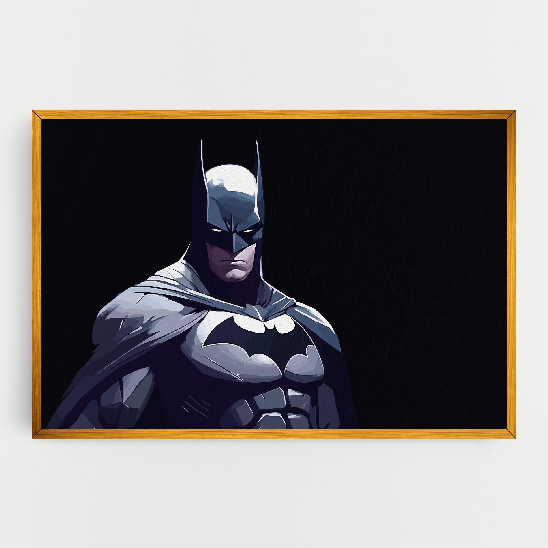 Tablou Canvas Batman Art mockup 0