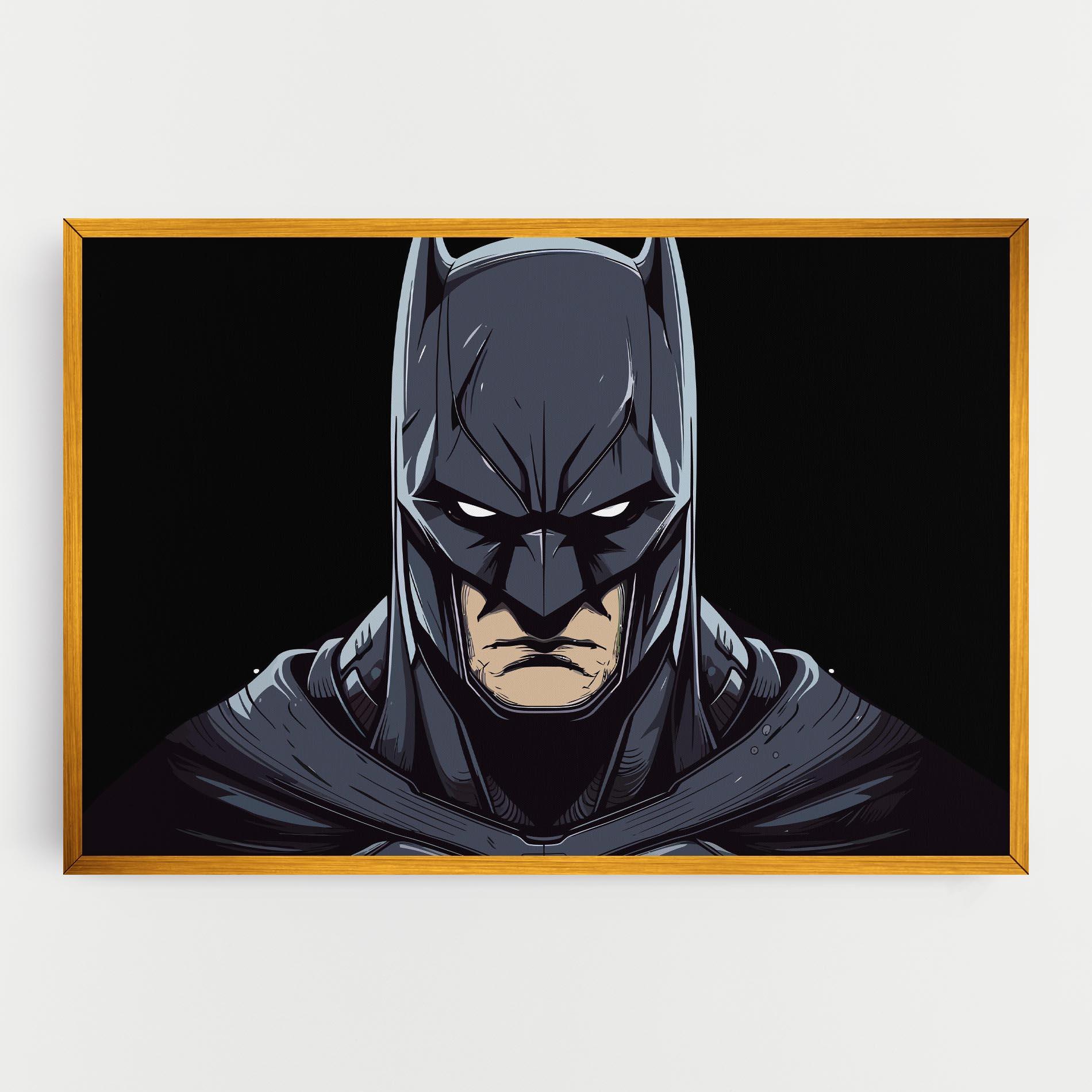 Tablou Canvas Batman Face mockup 0