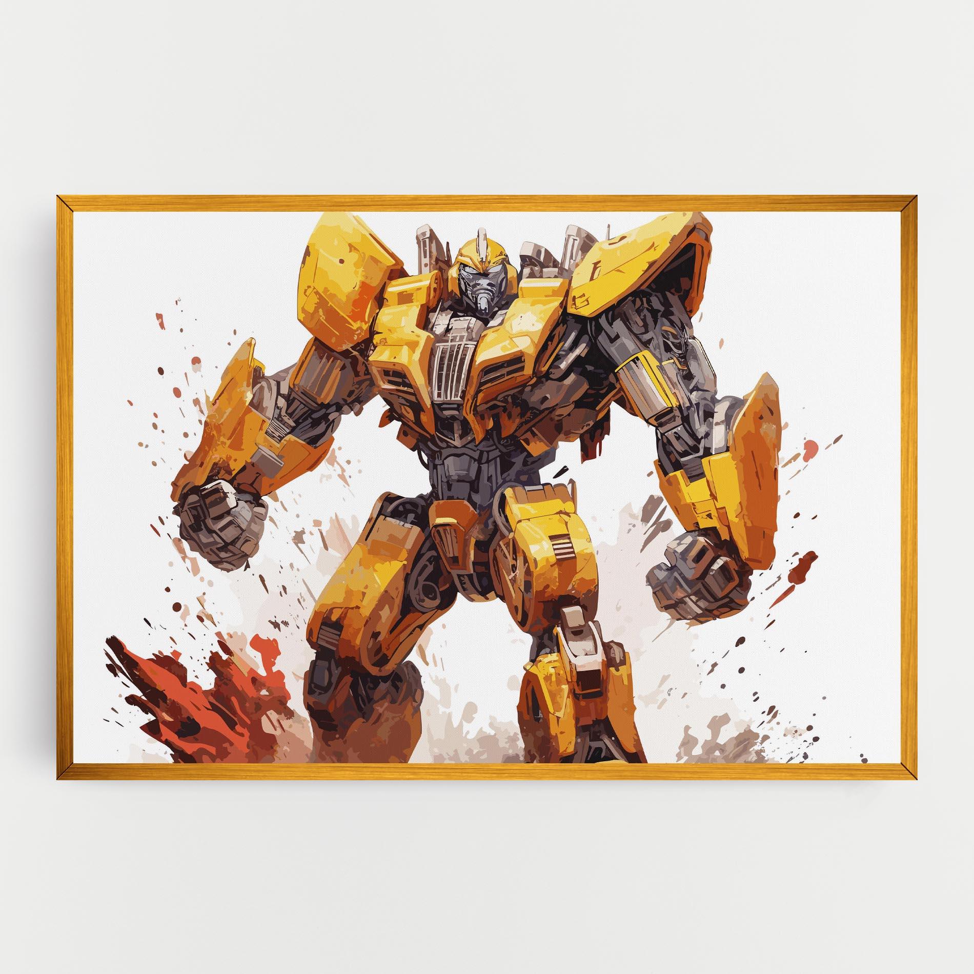 Tablou Canvas Battle Machine mockup 0