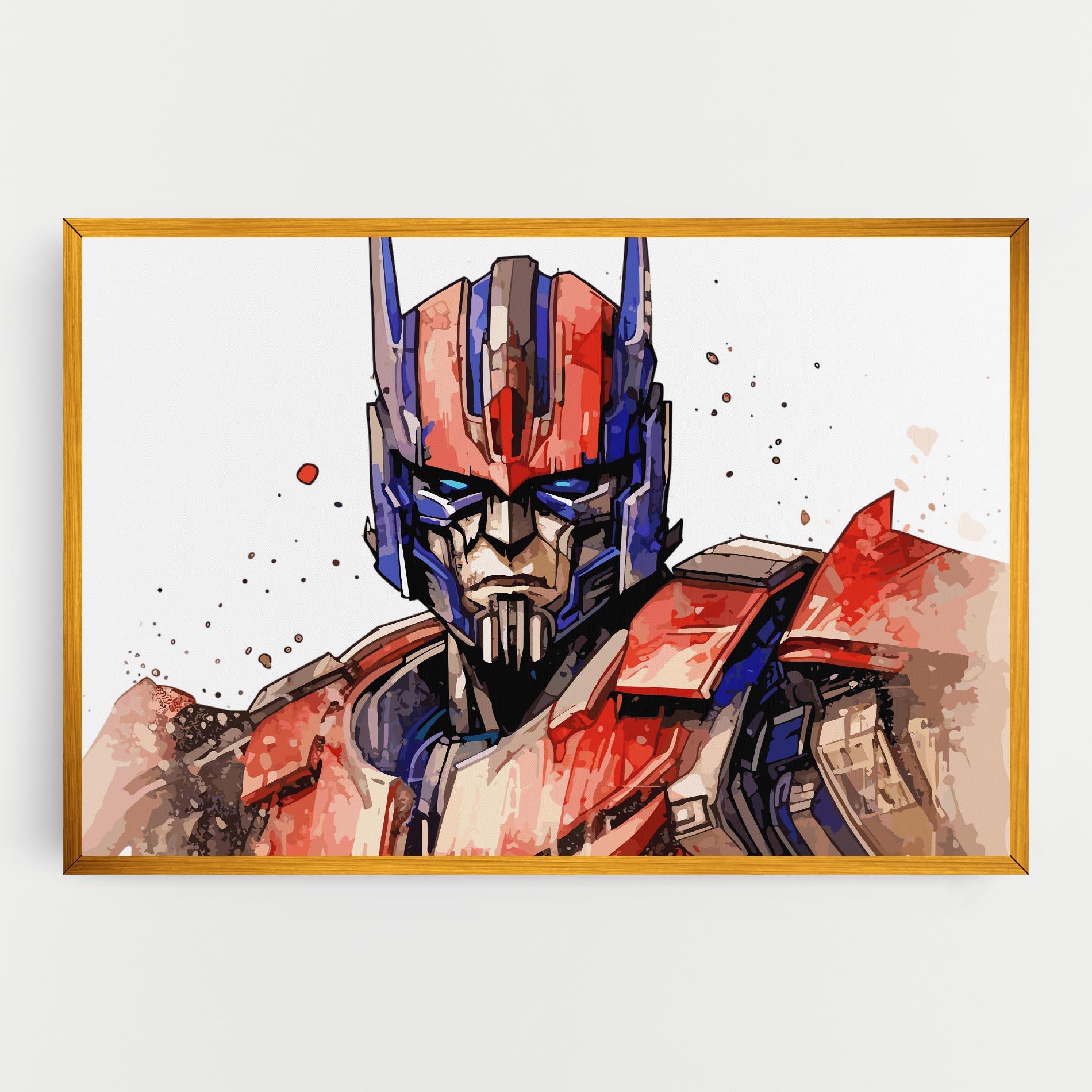 Tablou Canvas Optimus Prime mockup 0