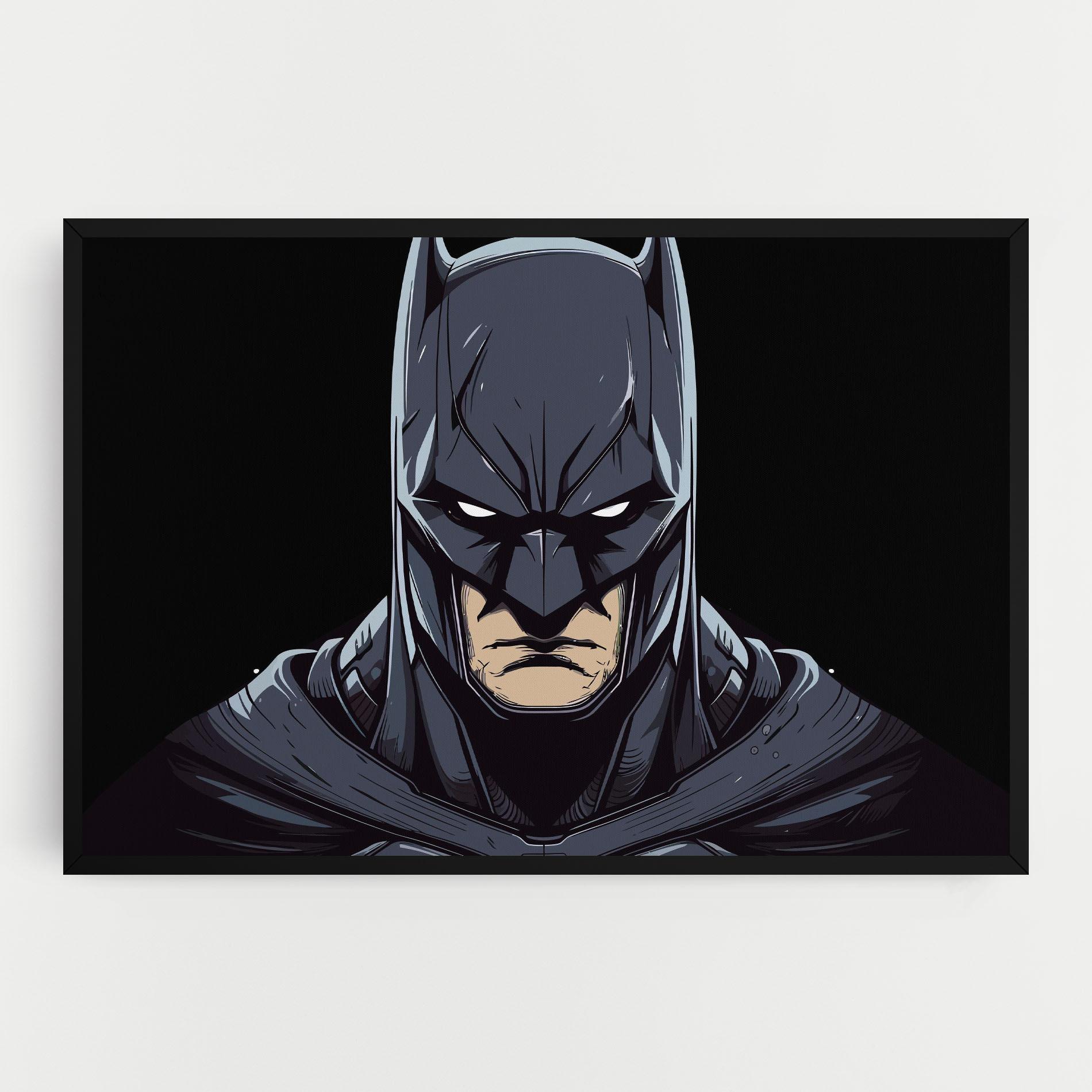 Tablou Canvas Batman Face mockup 0
