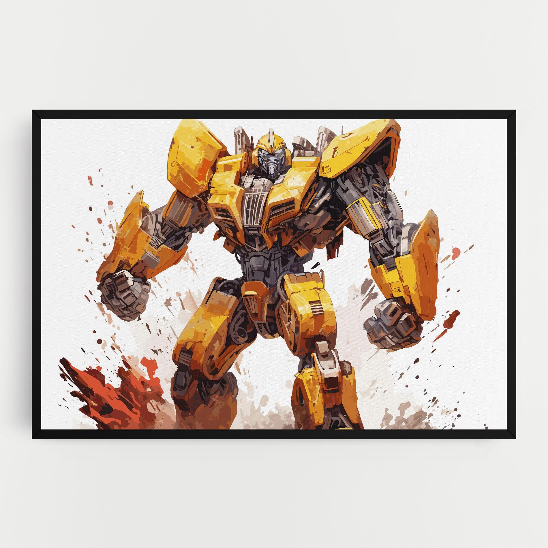 Tablou Canvas Battle Machine mockup 0