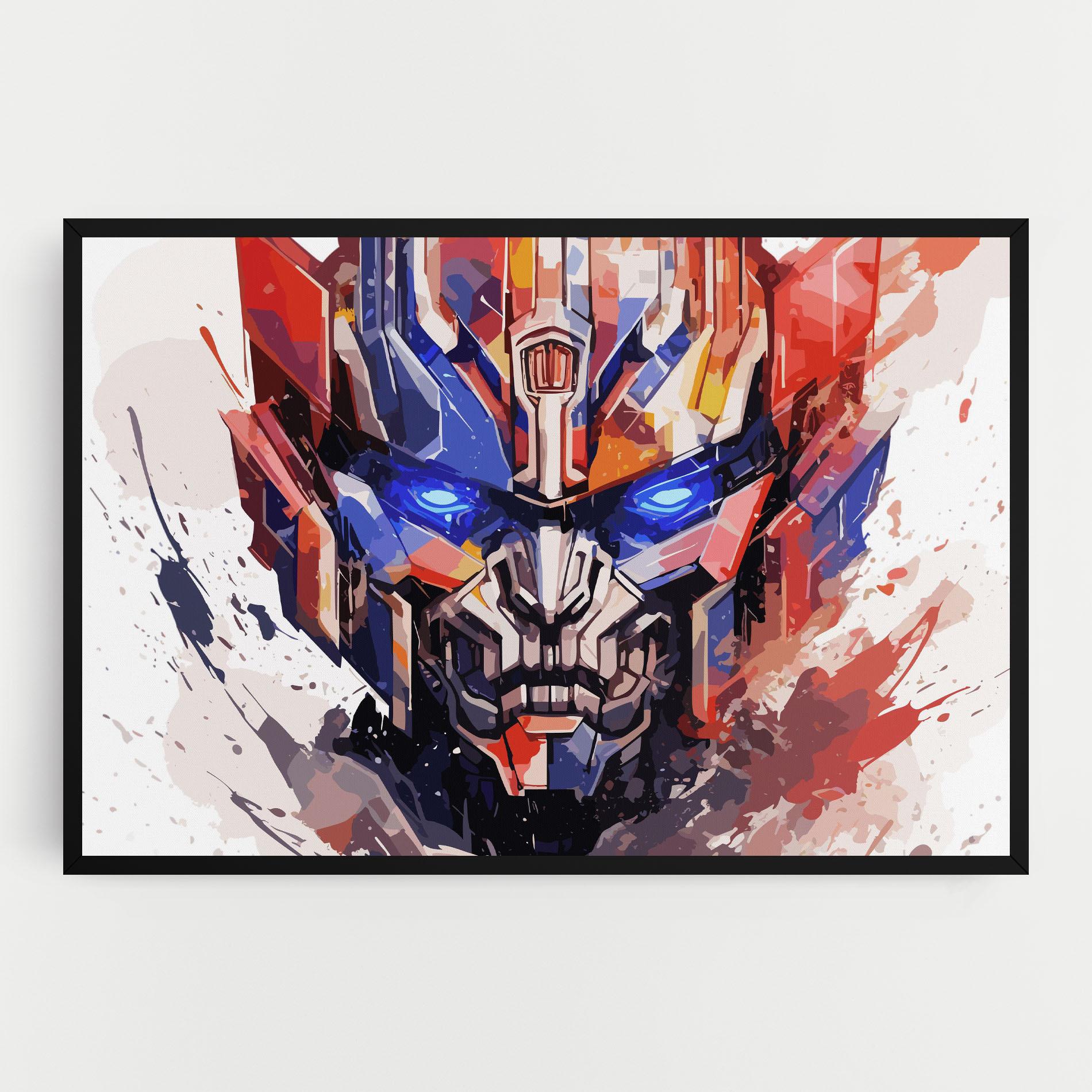 Tablou Canvas Optimus Prime Art mockup 0