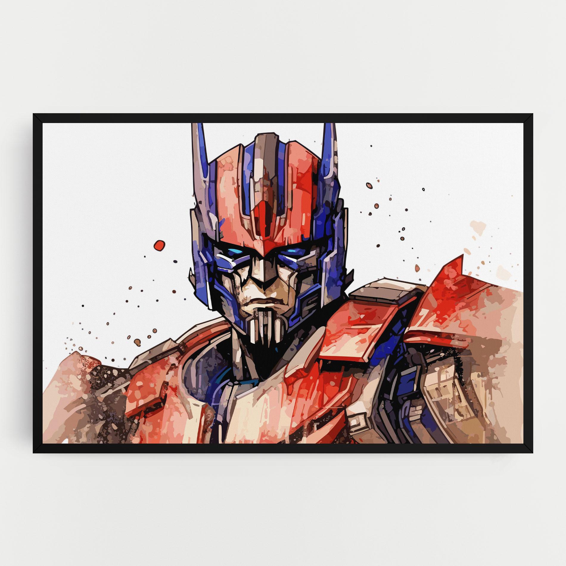 Tablou Canvas Optimus Prime mockup 0