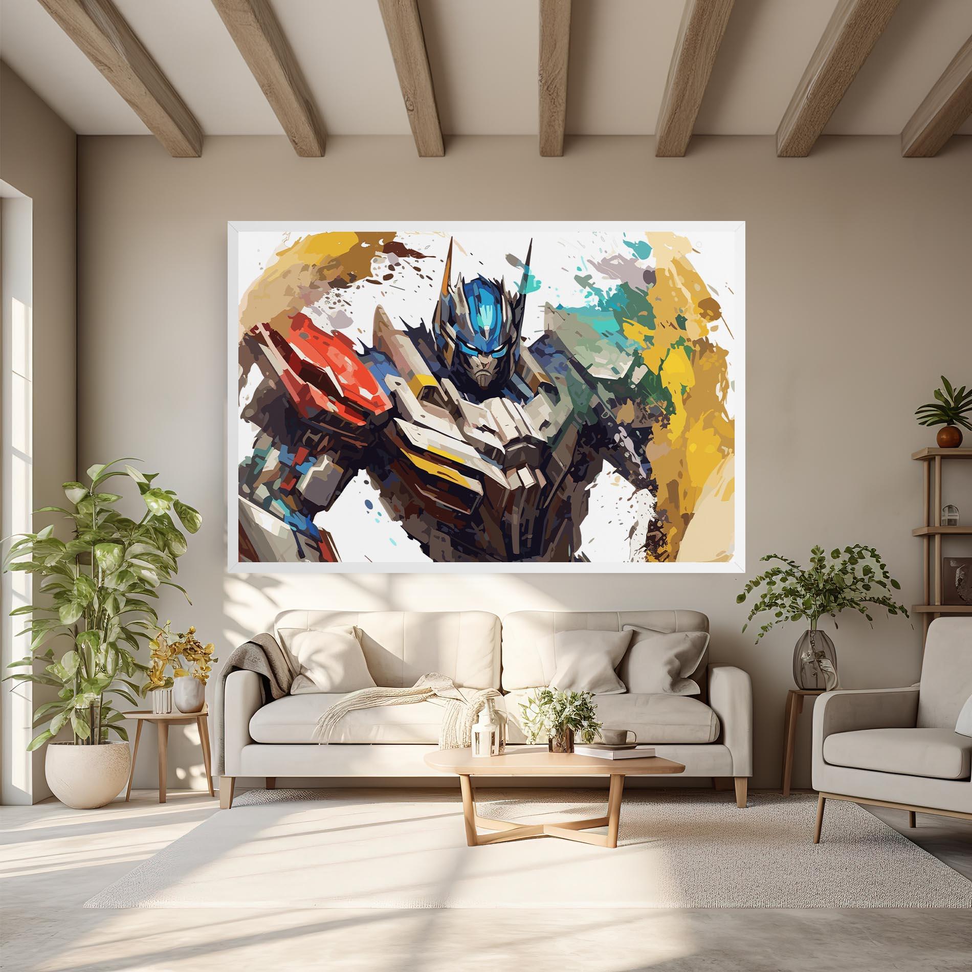 Tablou Canvas Transformers Splash mockup 6