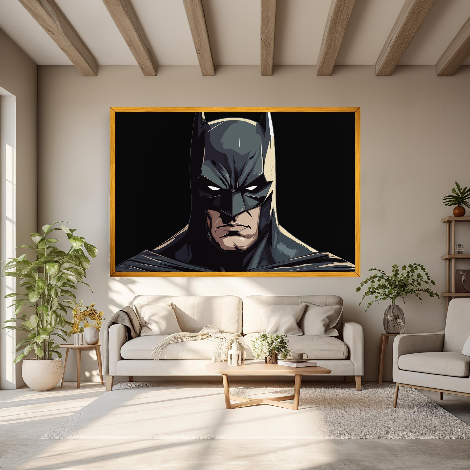 Tablou Canvas Batman mockup 6