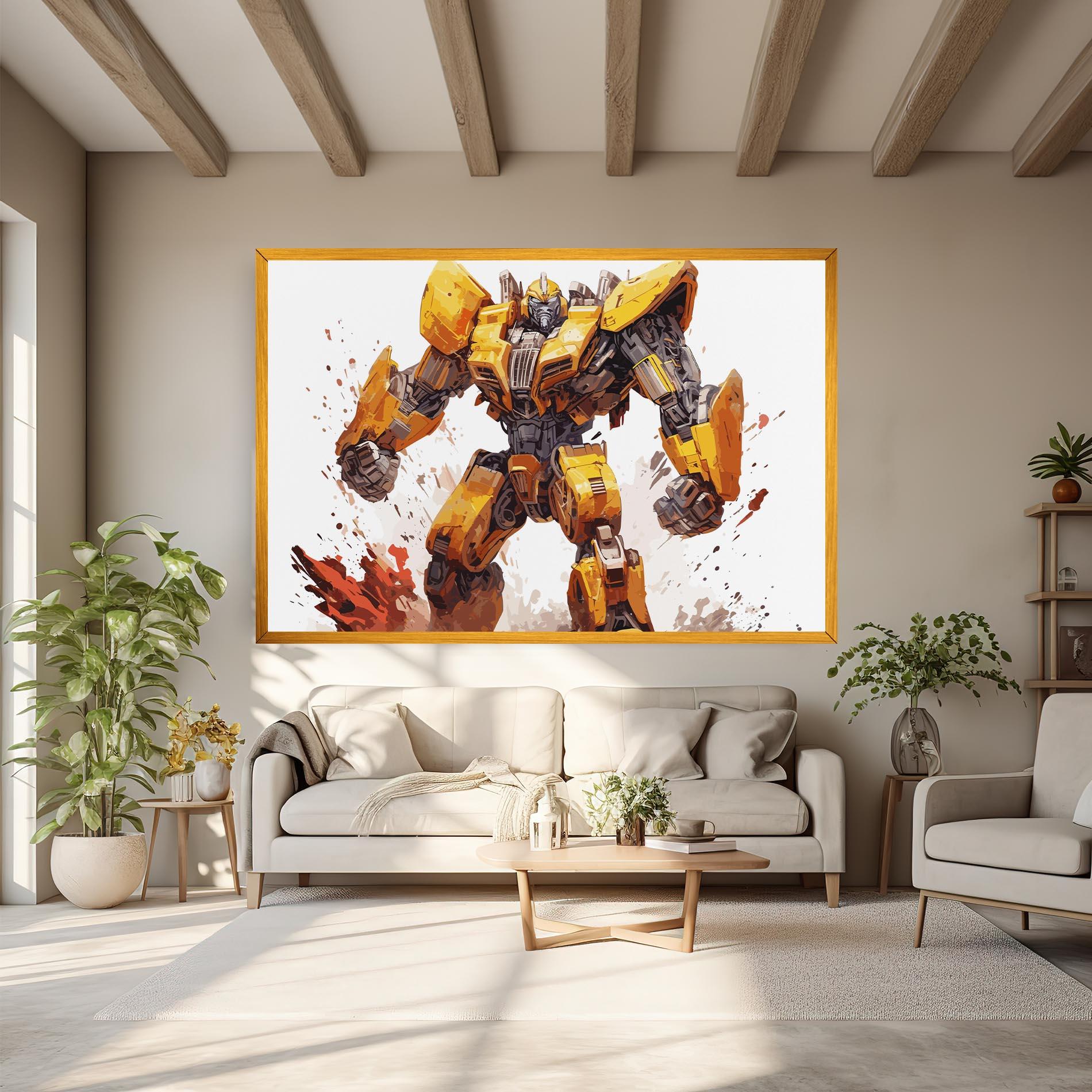 Tablou Canvas Battle Machine mockup 6