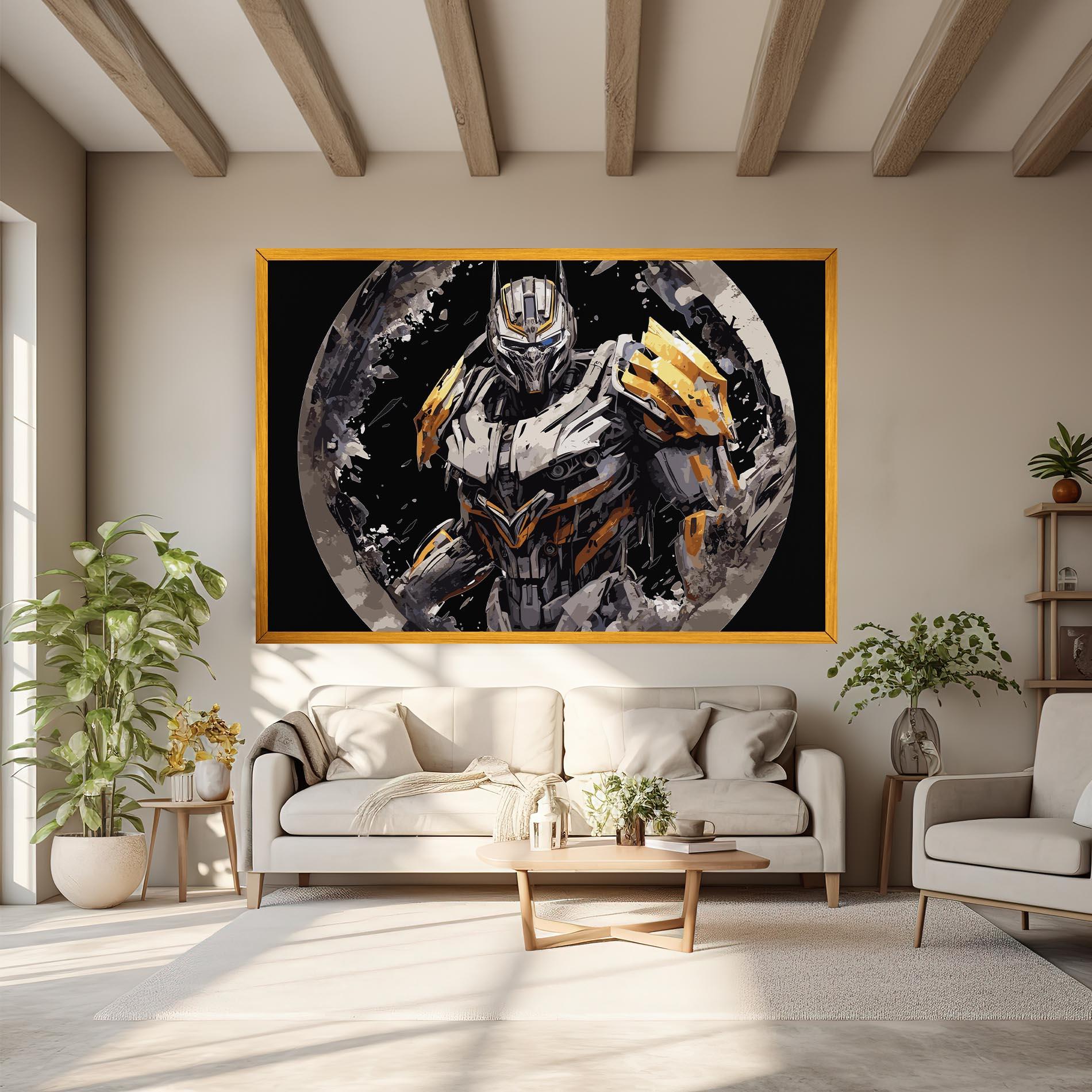 Tablou Canvas Grey Transformers mockup 6