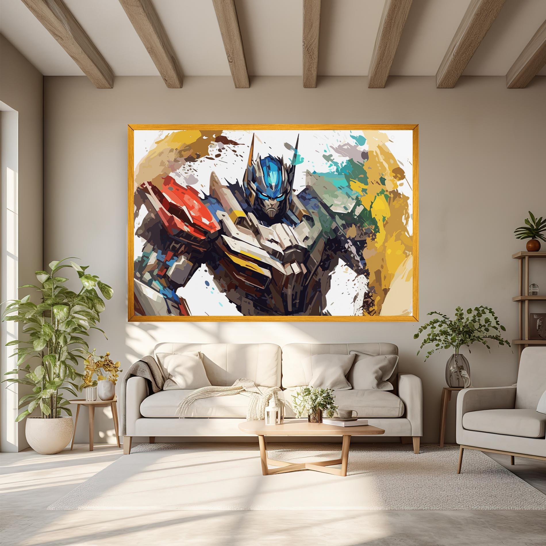 Tablou Canvas Transformers Splash mockup 6