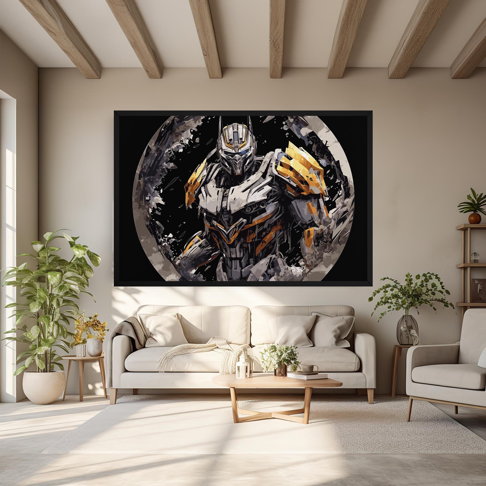 Tablou Canvas Grey Transformers mockup 6