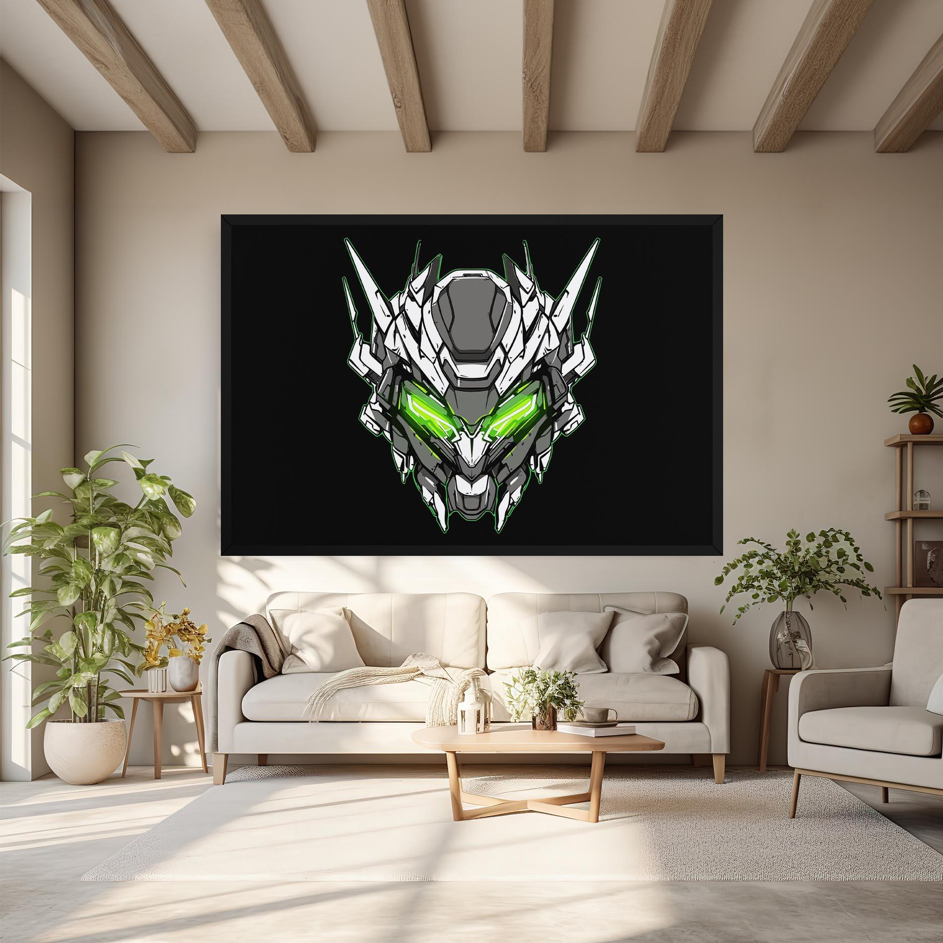 Tablou Canvas Neon Transformer mockup 6