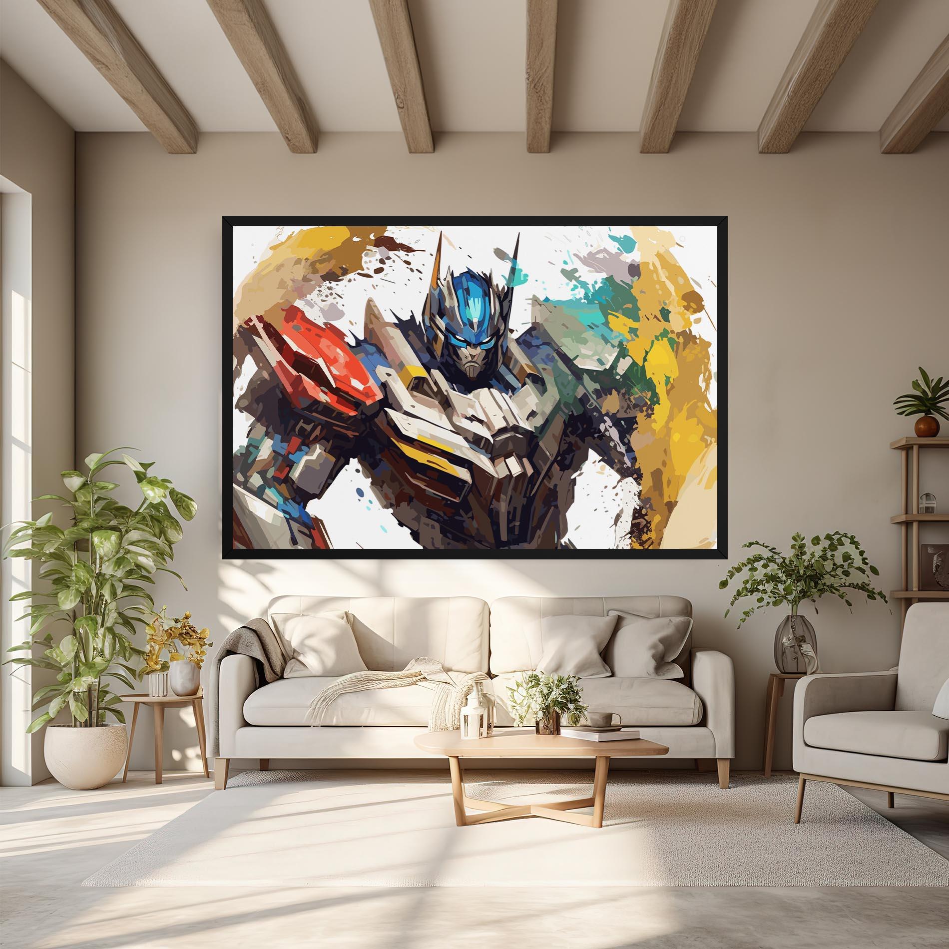 Tablou Canvas Transformers Splash mockup 6