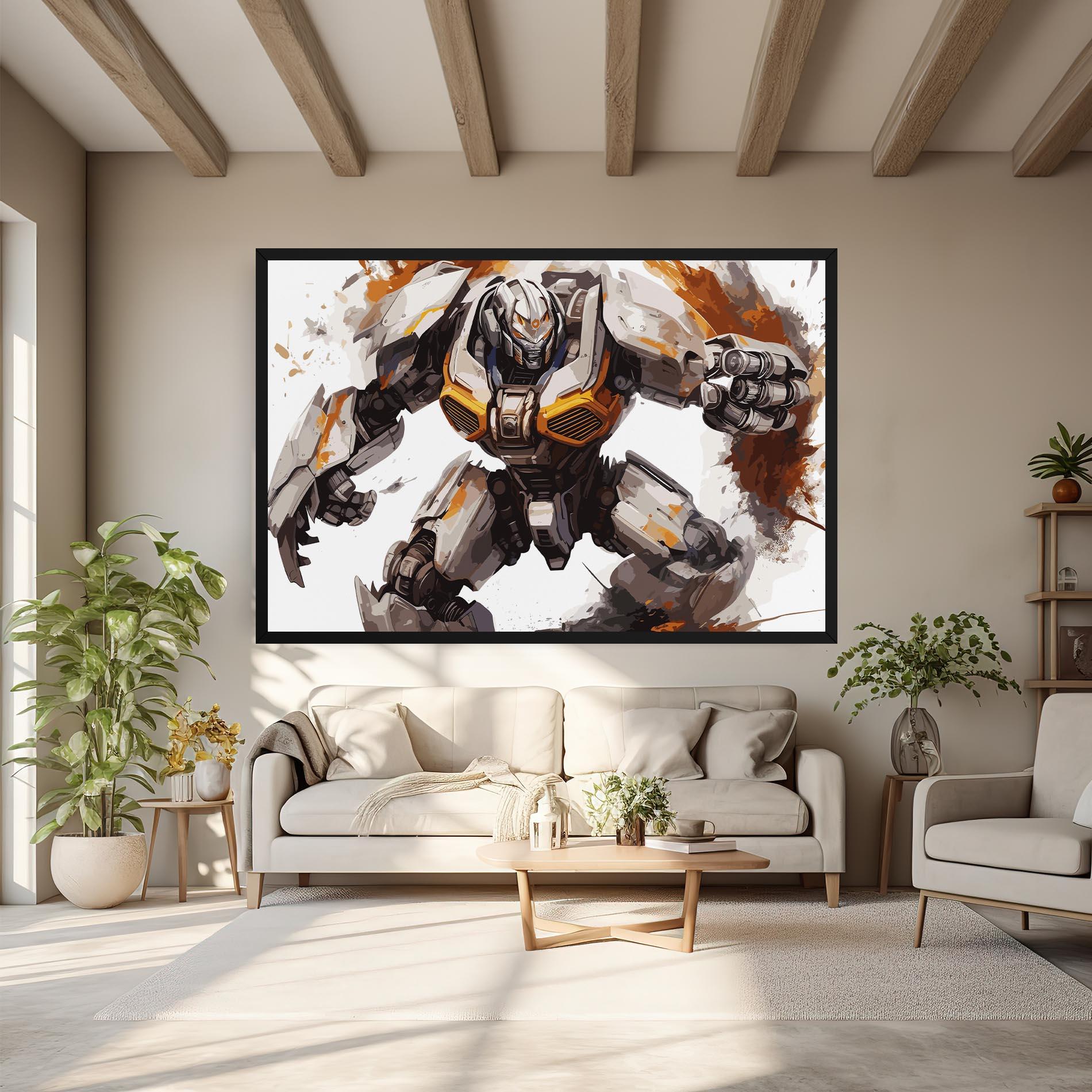 Tablou Canvas Transformers Unleash mockup 6