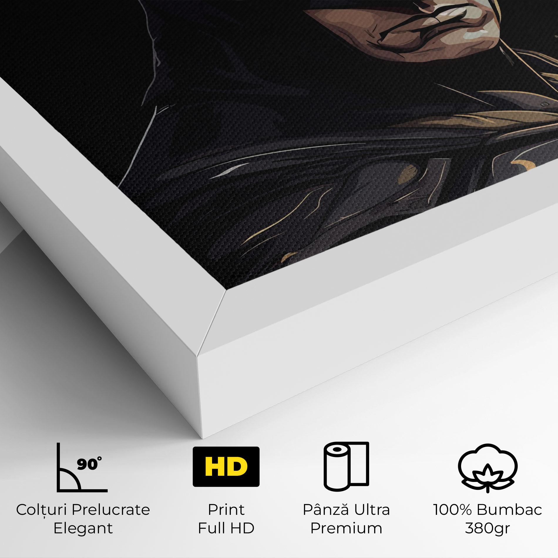 Tablou Canvas Angry Batman mockup 4