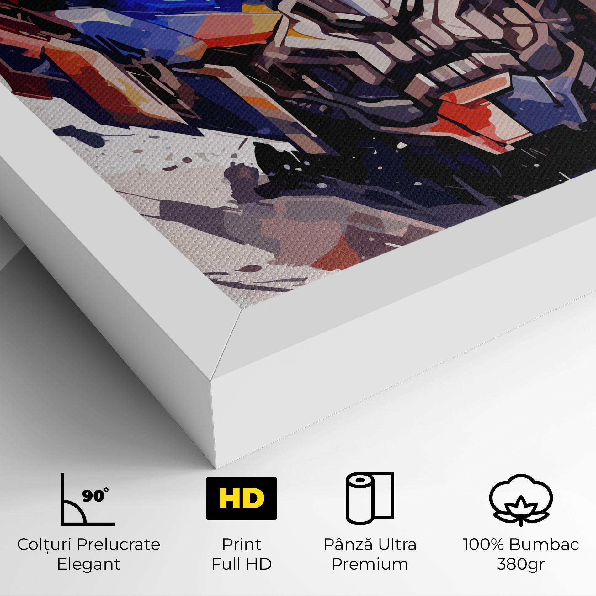 Tablou Canvas Optimus Prime Art mockup 4