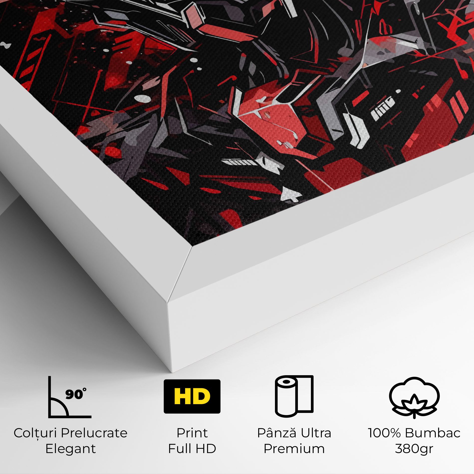 Red Grey Robot mockup 4