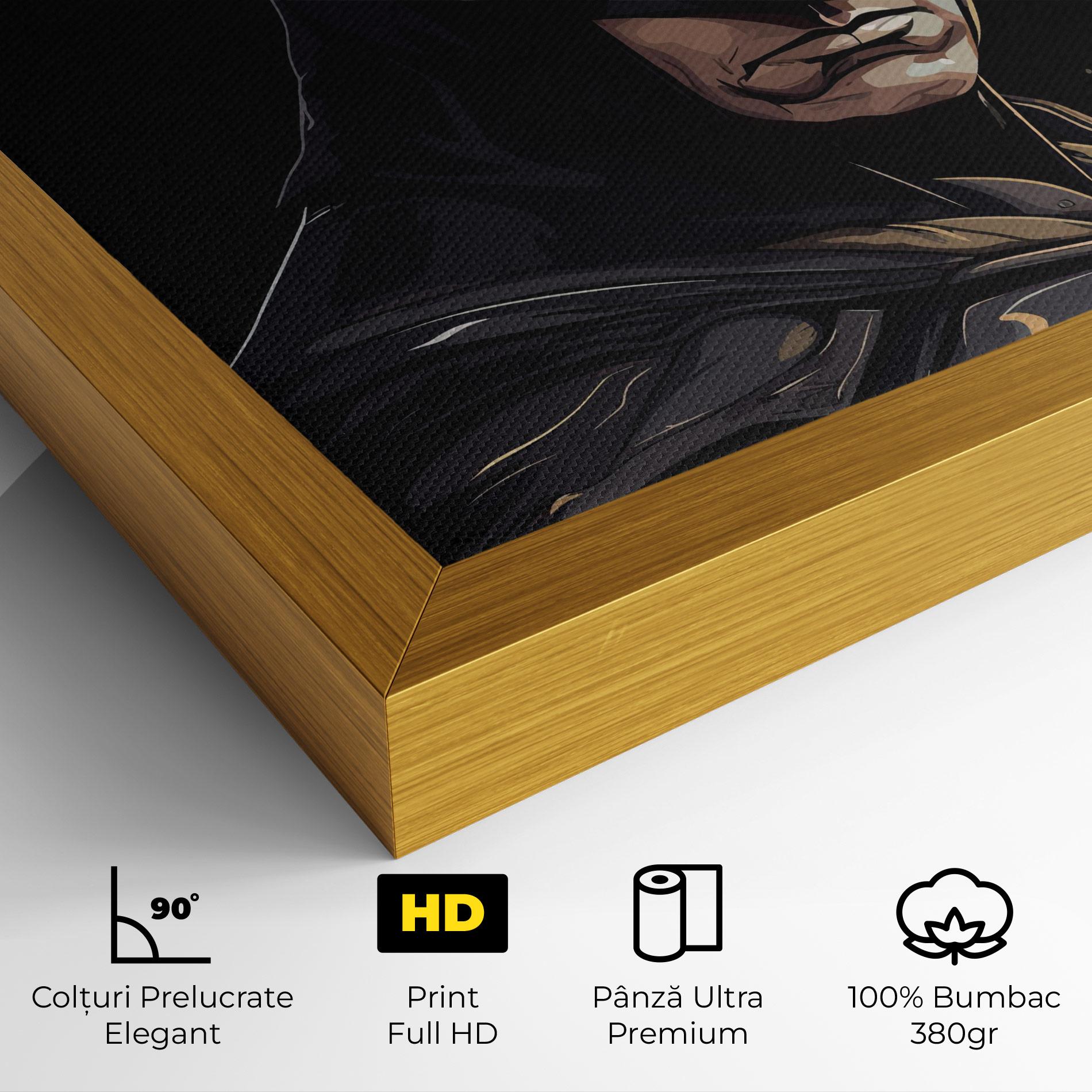 Tablou Canvas Angry Batman mockup 4