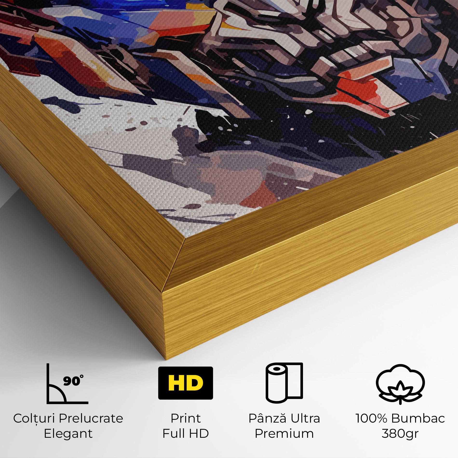 Tablou Canvas Optimus Prime Art mockup 4