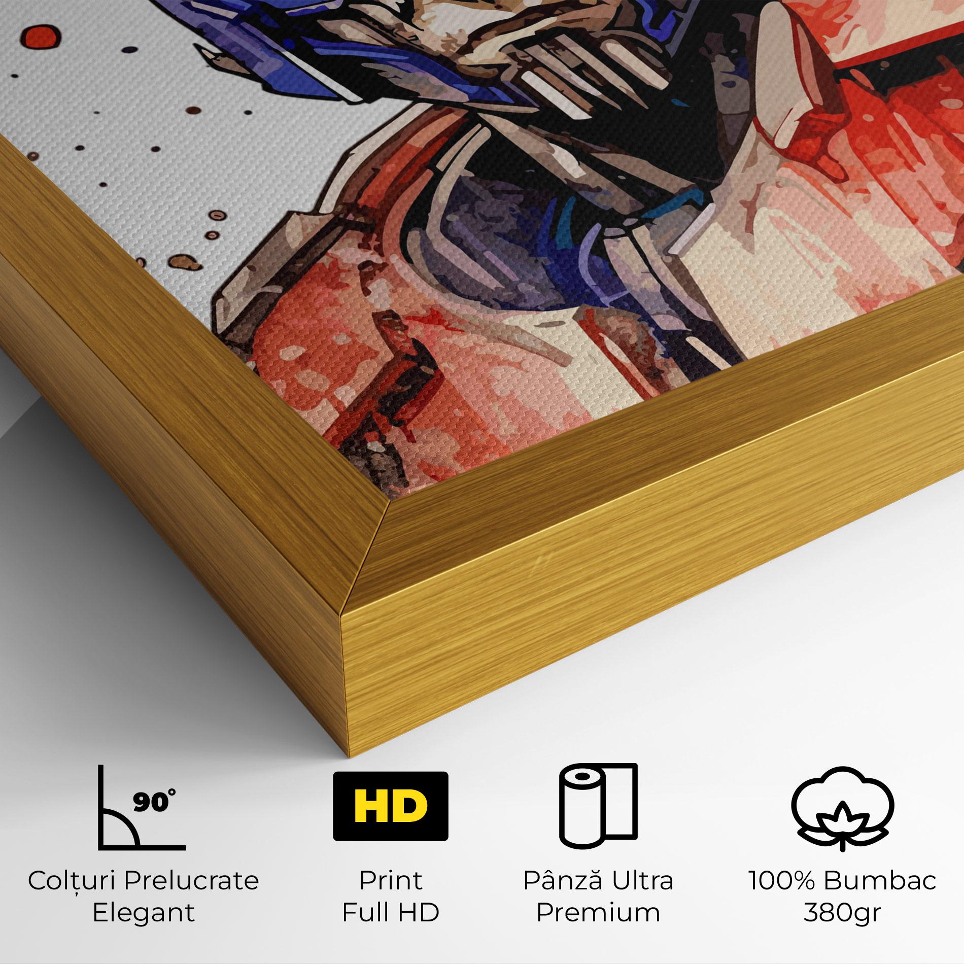 Tablou Canvas Optimus Prime mockup 4