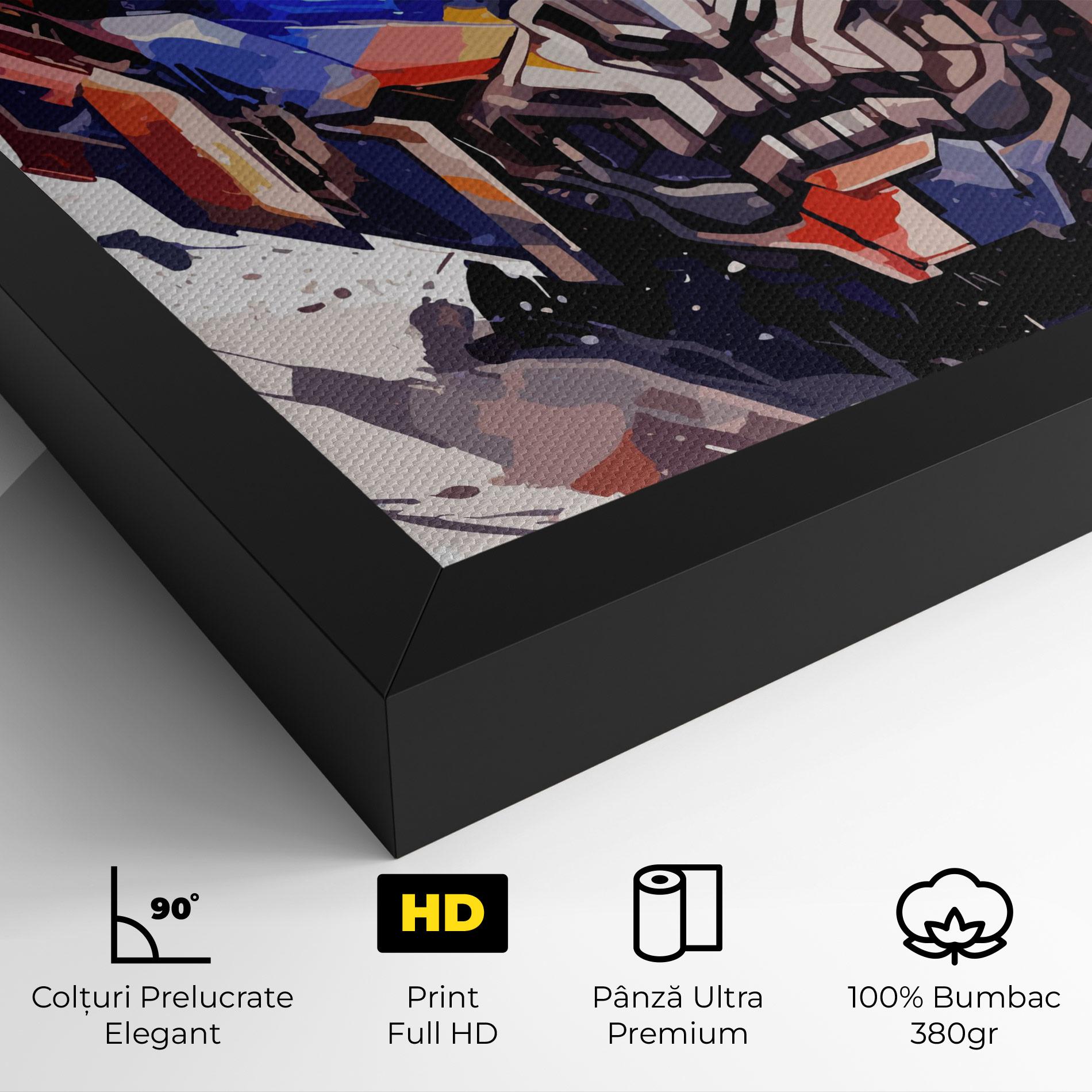 Tablou Canvas Optimus Prime Art mockup 4