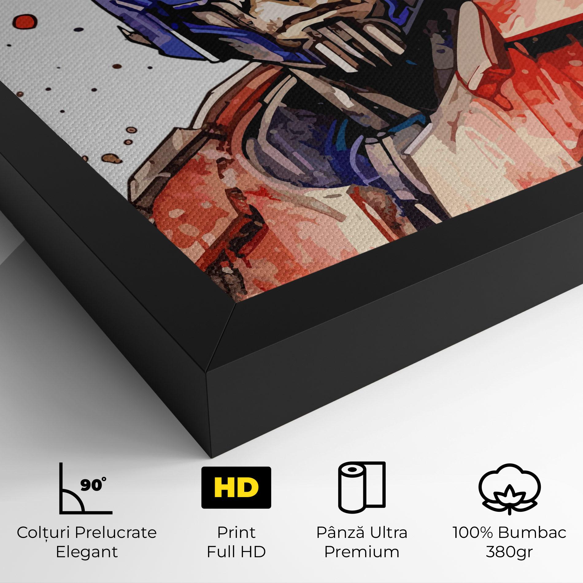 Tablou Canvas Optimus Prime mockup 4