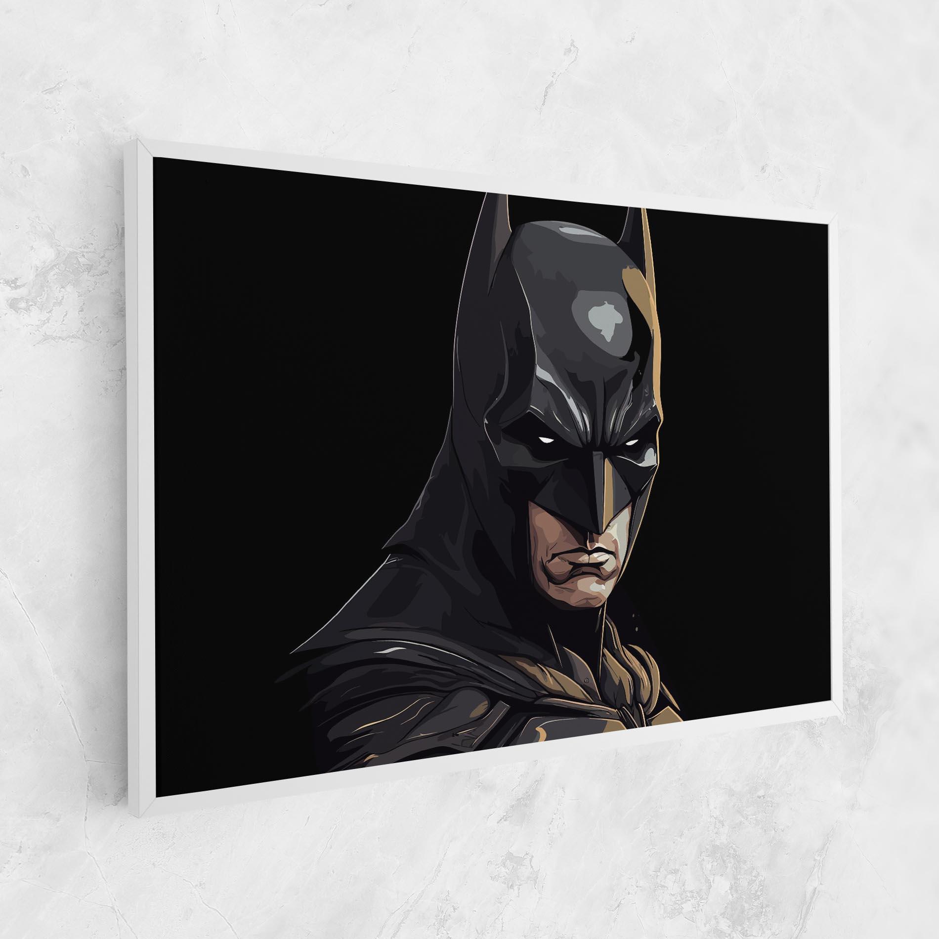 Tablou Canvas Angry Batman mockup 1