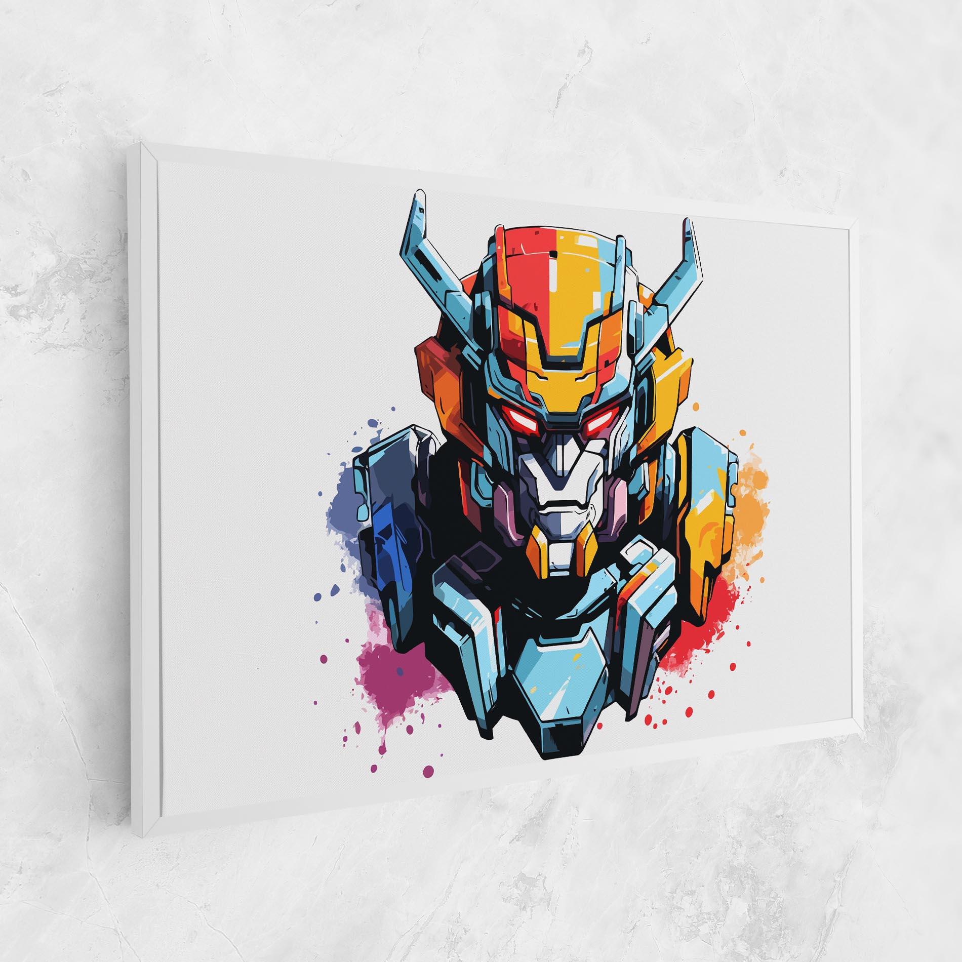 Tablou Canvas Colorful Robot mockup 1