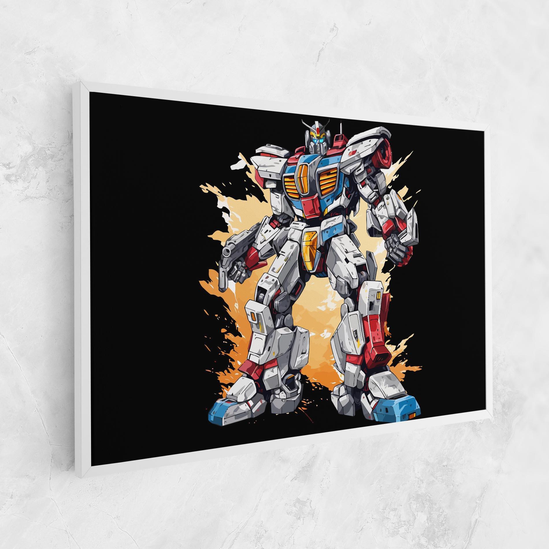 Tablou Canvas Crazy Robot mockup 1