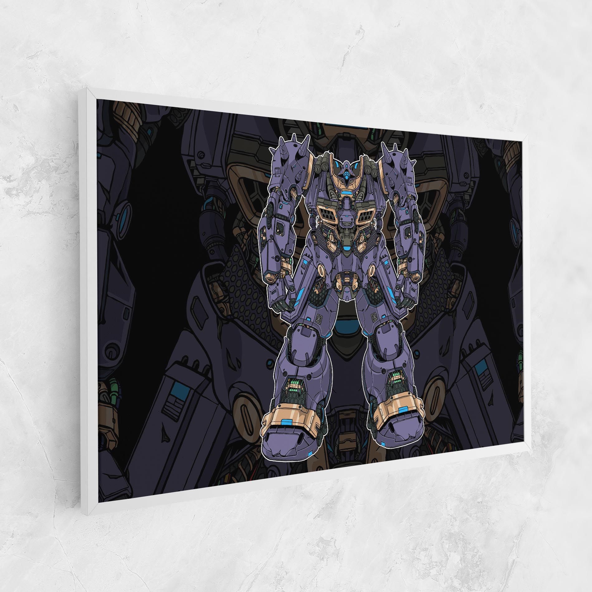 Purple Cream Robot mockup 1