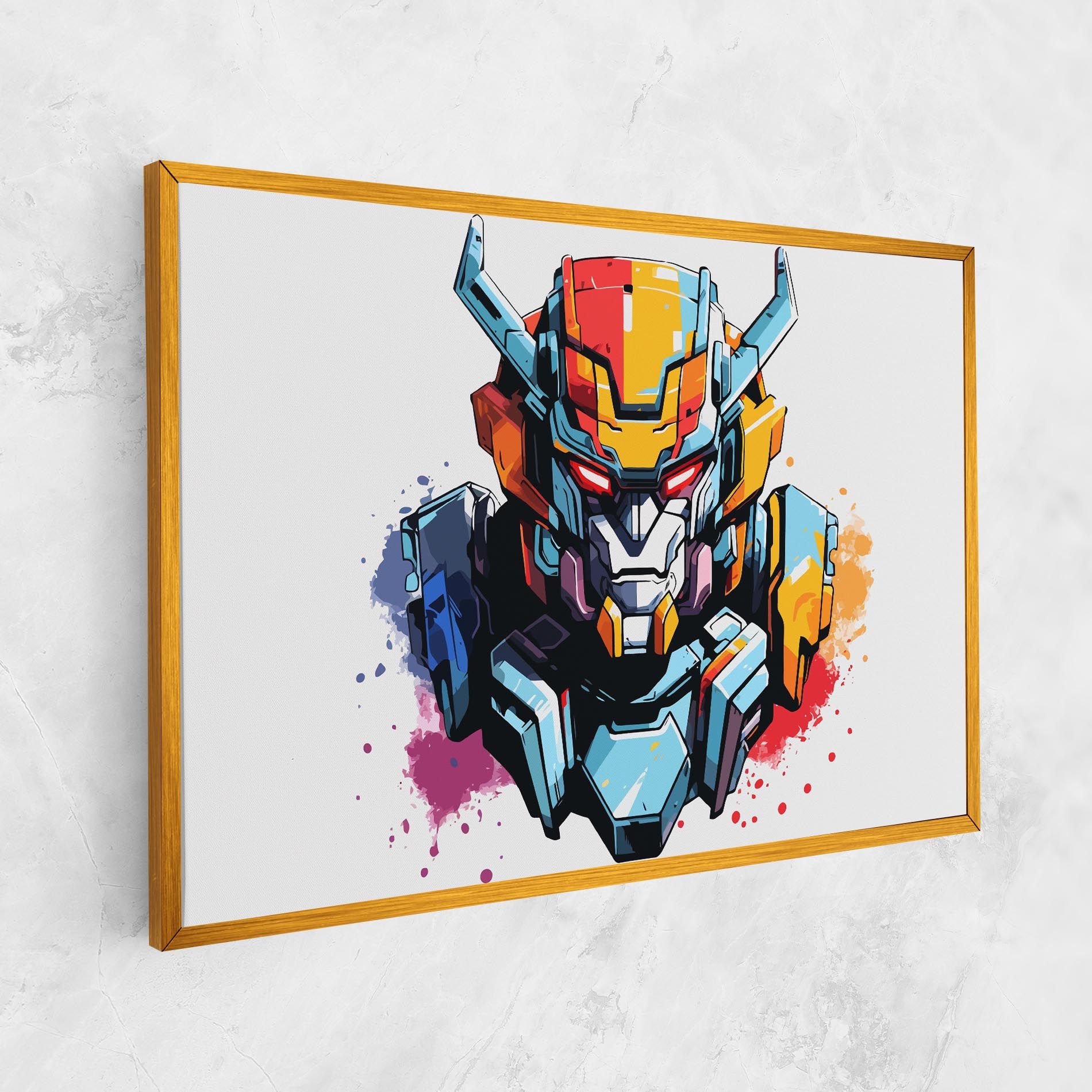Colorful Robot mockup 1