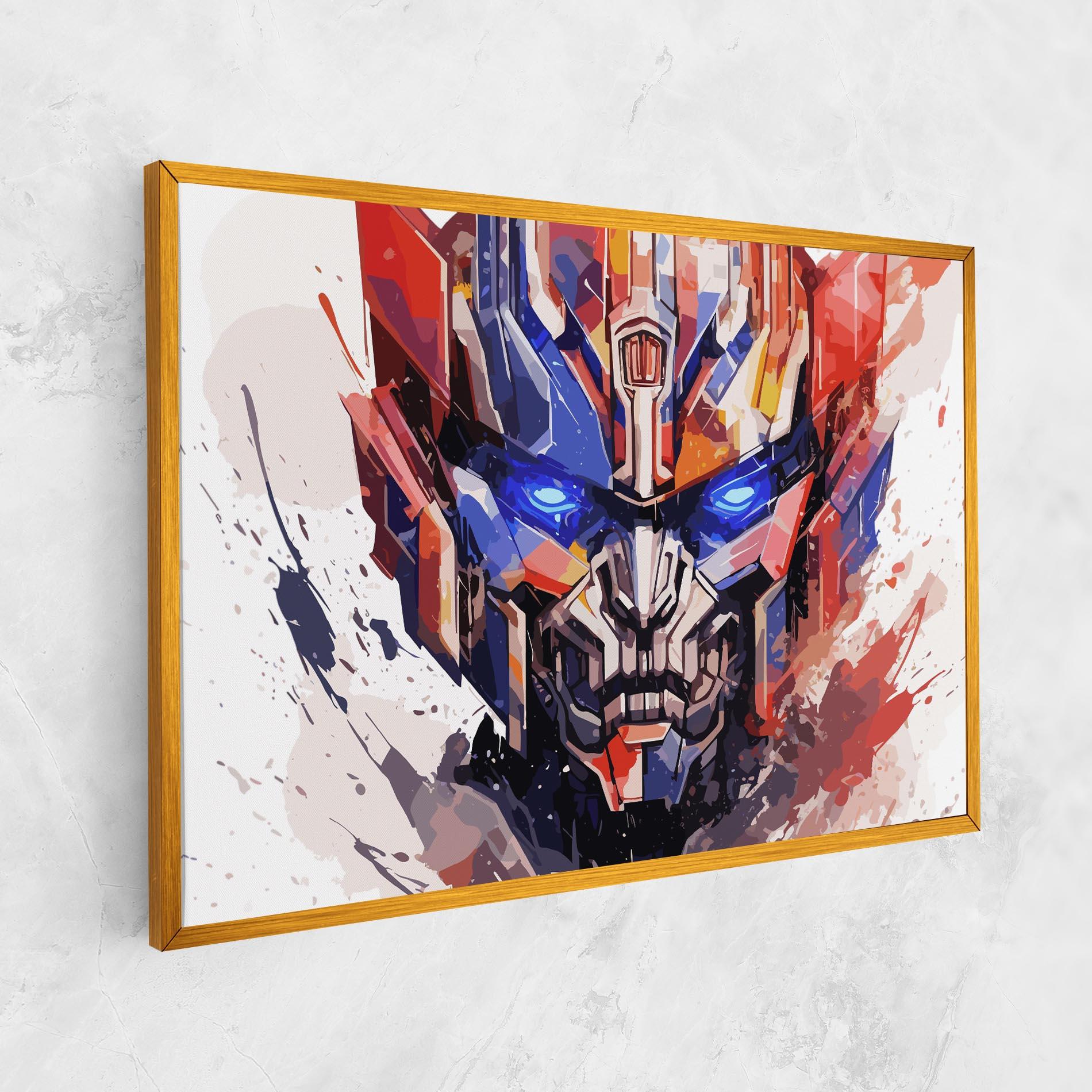 Tablou Canvas Optimus Prime Art mockup 1