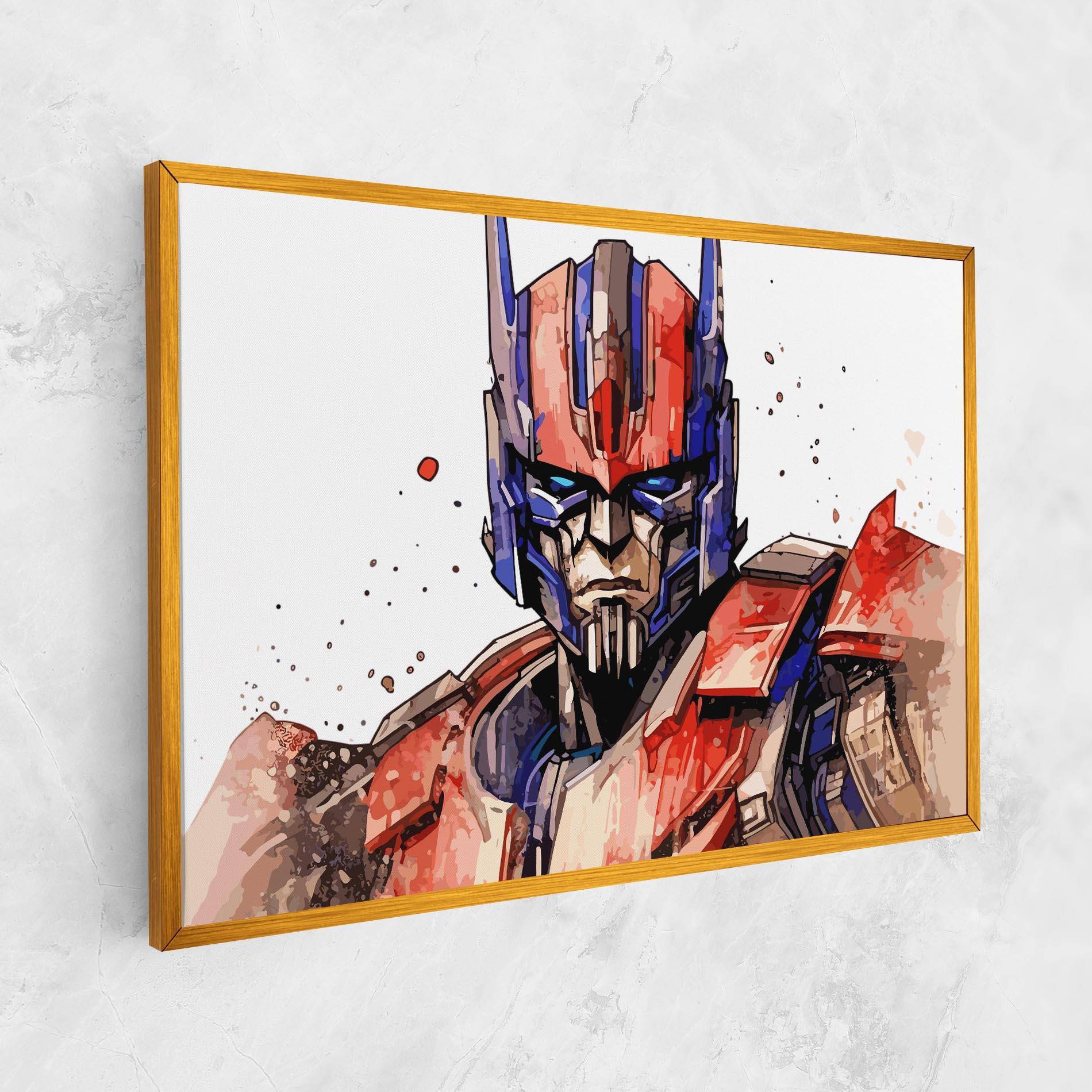 Tablou Canvas Optimus Prime mockup 1