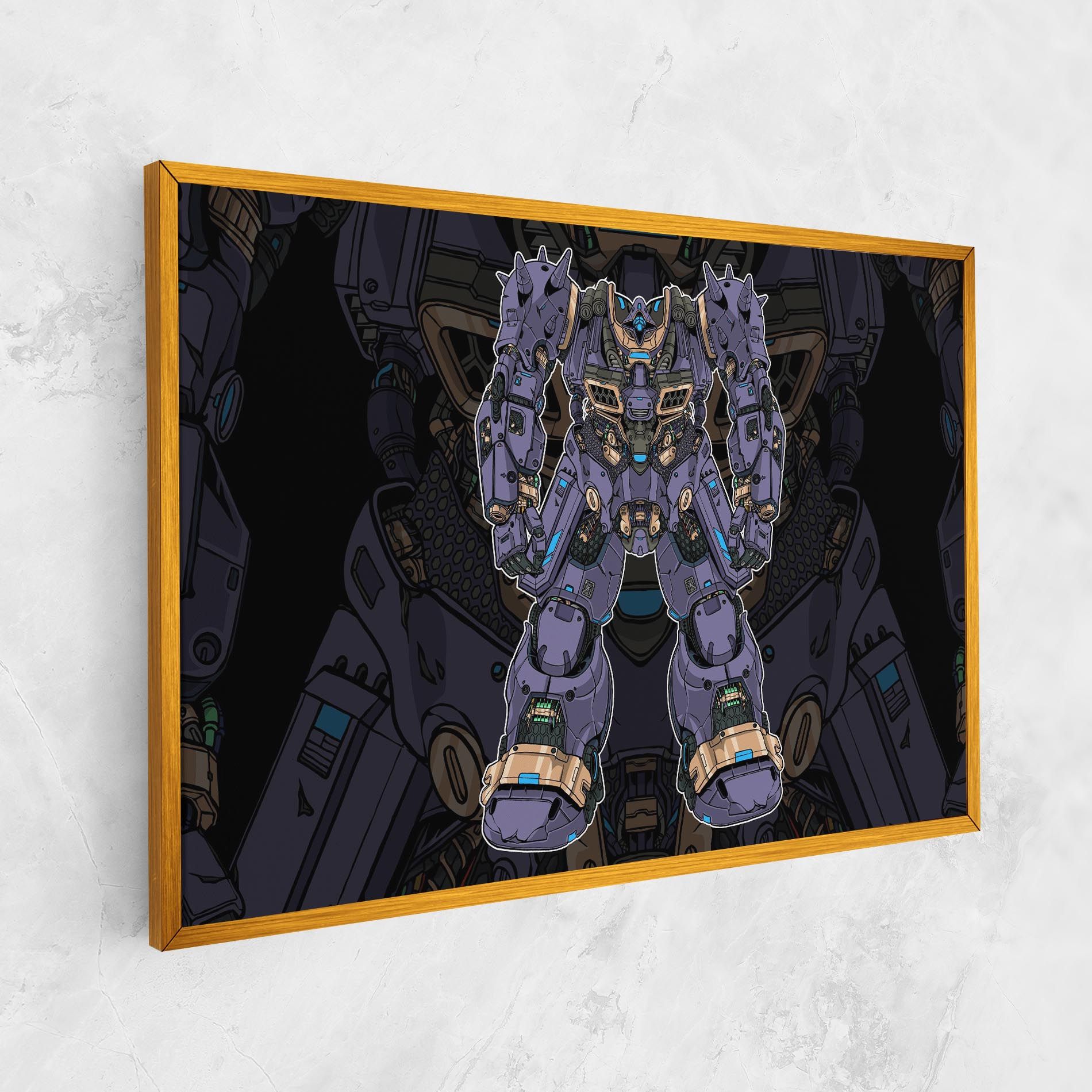 Purple Cream Robot mockup 1